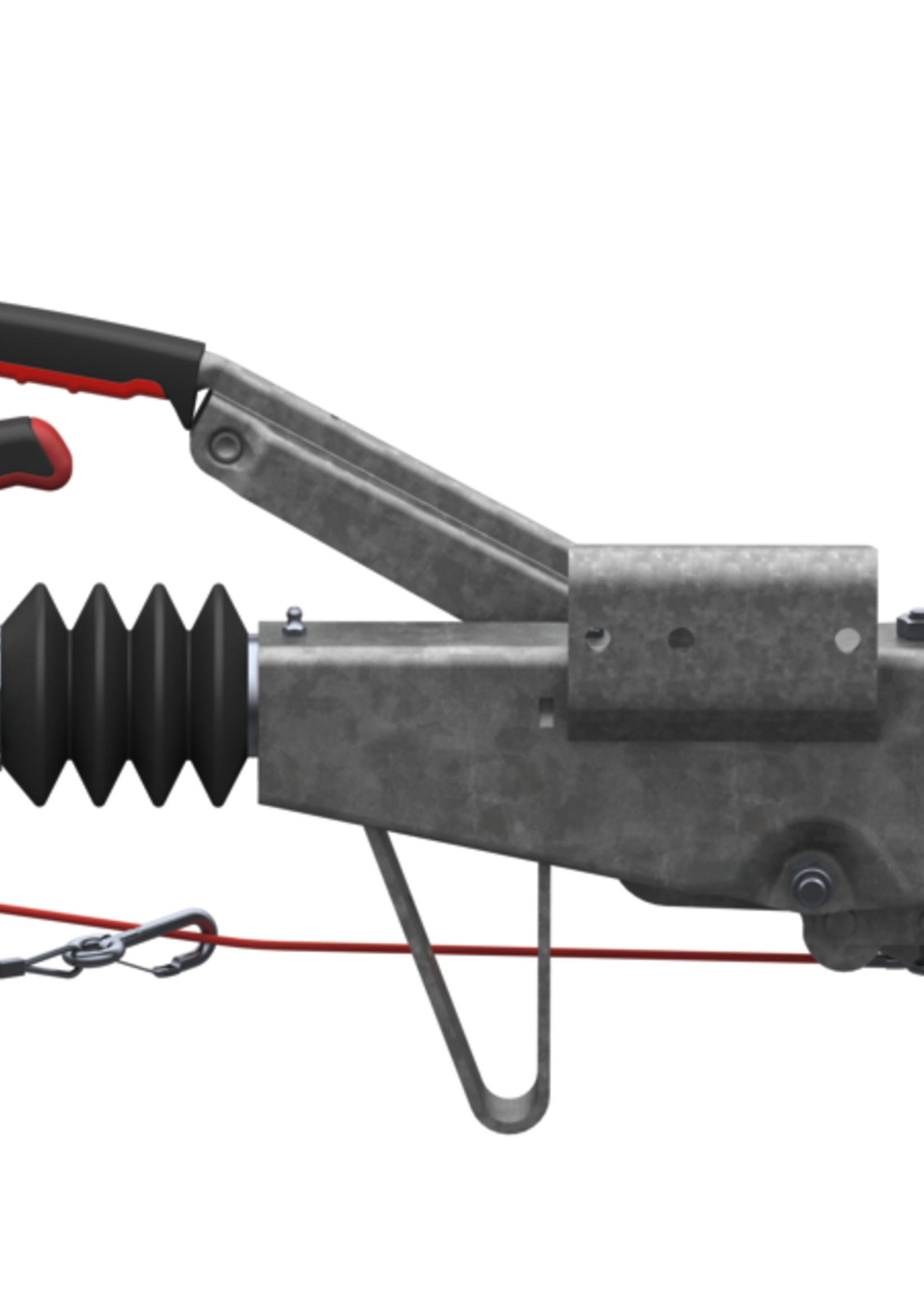 AL-KO AL-KO oplooprem aanhanger 60S/2 - 750 kg maximaal trekvermogen – koker 70 mm aansluiting - inclusief neuswielconsole