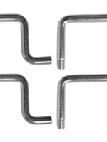 Cantonal Vastzetbeugels met draadeind 10 mm 800 DaN - 4 stuks