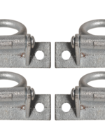 Cantonal Vloerring met veer 90x23 mm - 4 stuks