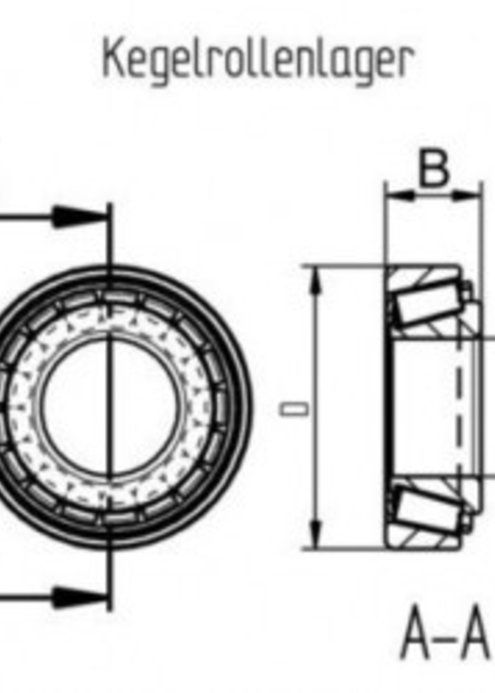 AL-KO Type AL-KO kegellagerset 1636/1637 (299056)