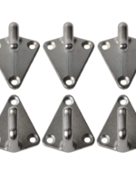 ProPlus Touwhaak metaal 40x45 mm - 10 stuks