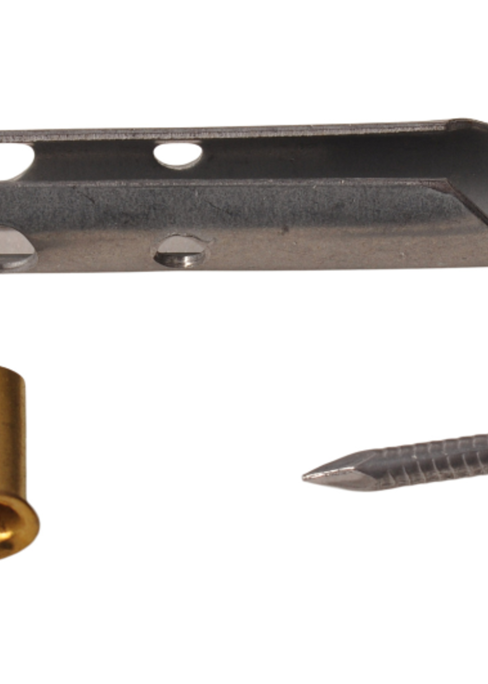 Cantonal Eindstuk TIR-kabel - 2,9x21 mm - inclusief klink spijker - geschikt voor 8 mm kabel