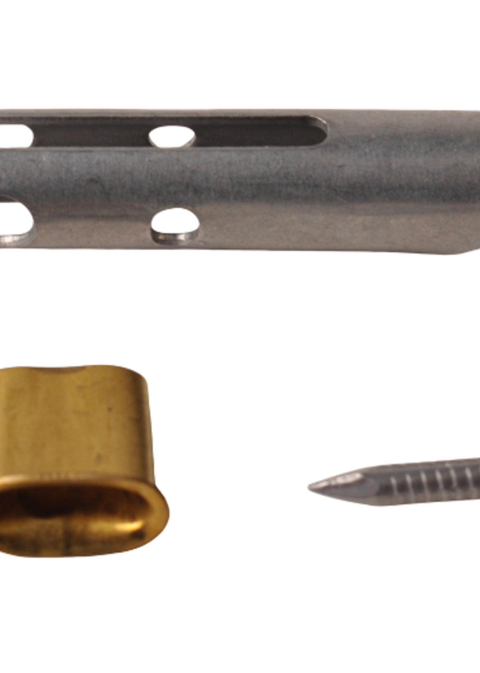 Cantonal Eindstuk TIR-kabel - 2,9x21 mm - inclusief klink spijker - geschikt voor 8 mm kabel