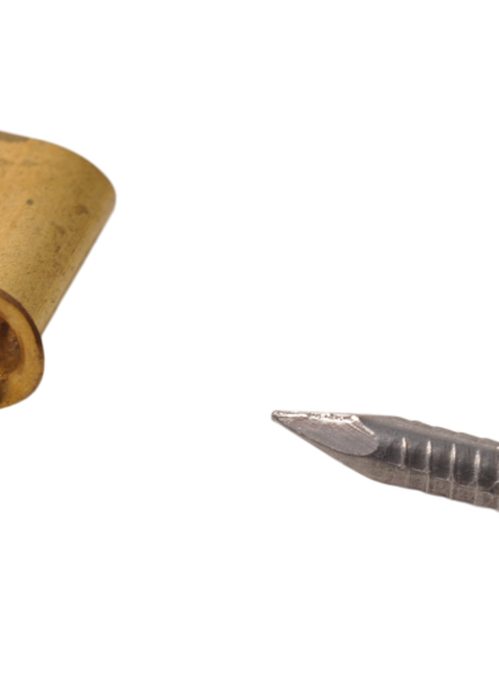 Cantonal Eindstuk TIR-kabel - 2,9x21 mm - inclusief klink spijker - geschikt voor 8 mm kabel
