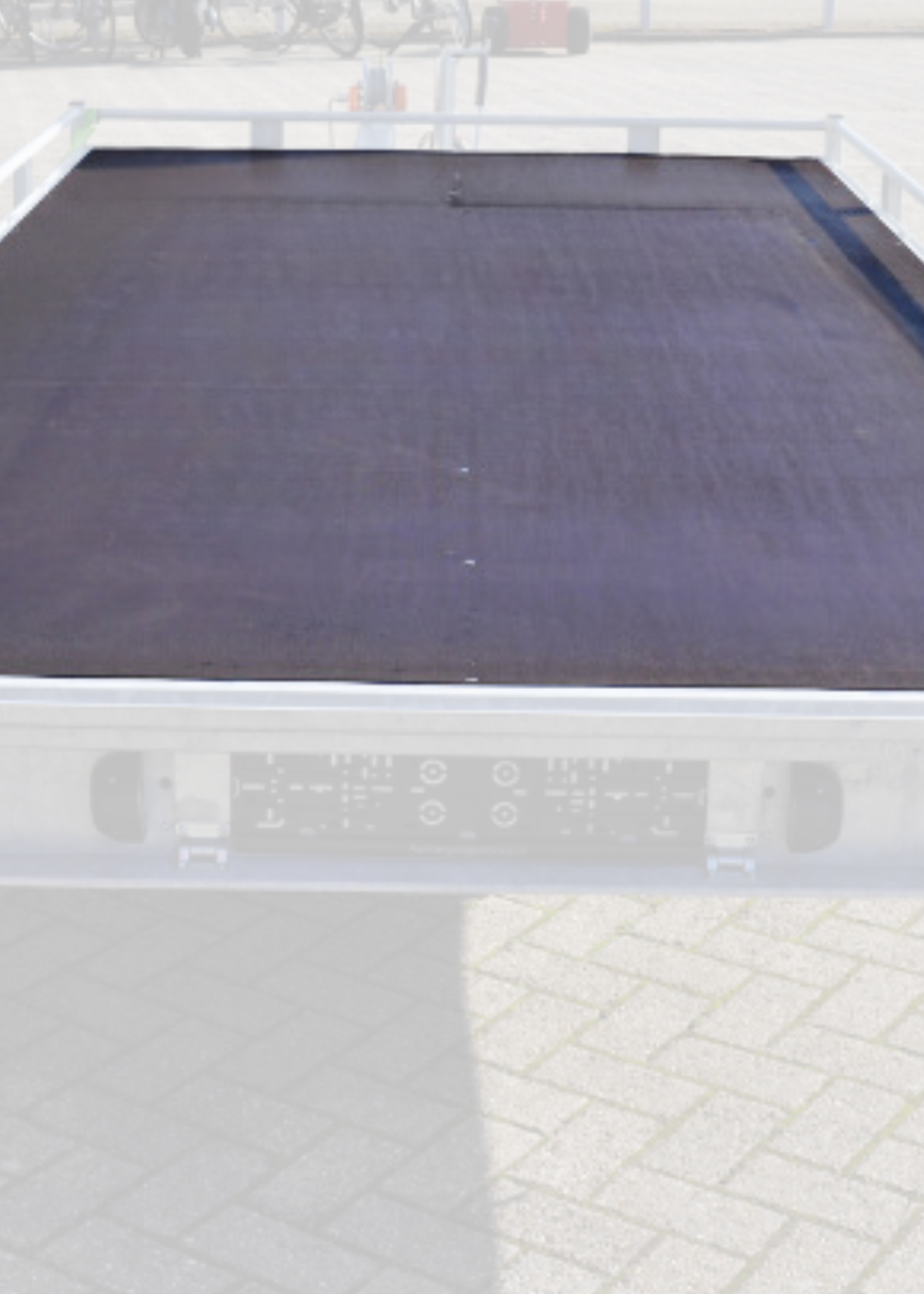 Eduard Anti-slip betonplex vloerplaat aanhanger 2500x1250x15mm - donkerbruin