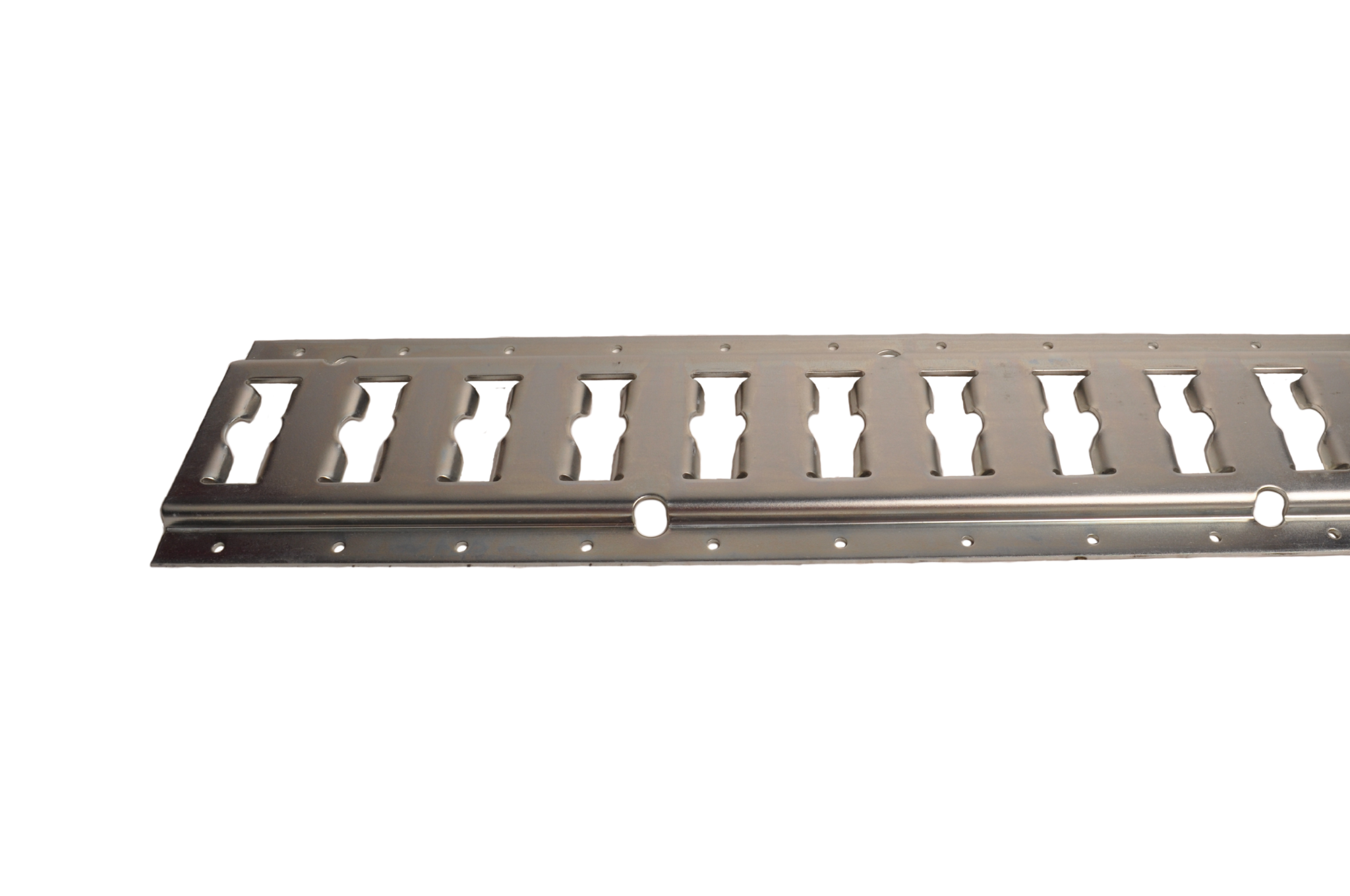 Rails voor ladingzekering 2,5 mm dikte - diverse lengtes
