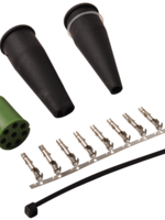 Aspock Aspock connector - rechts - 8 pins - female