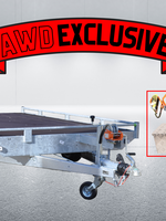Eduard Autotransporter 406x200 cm - 2700 kg - incl. accessoire pakket van €175,-