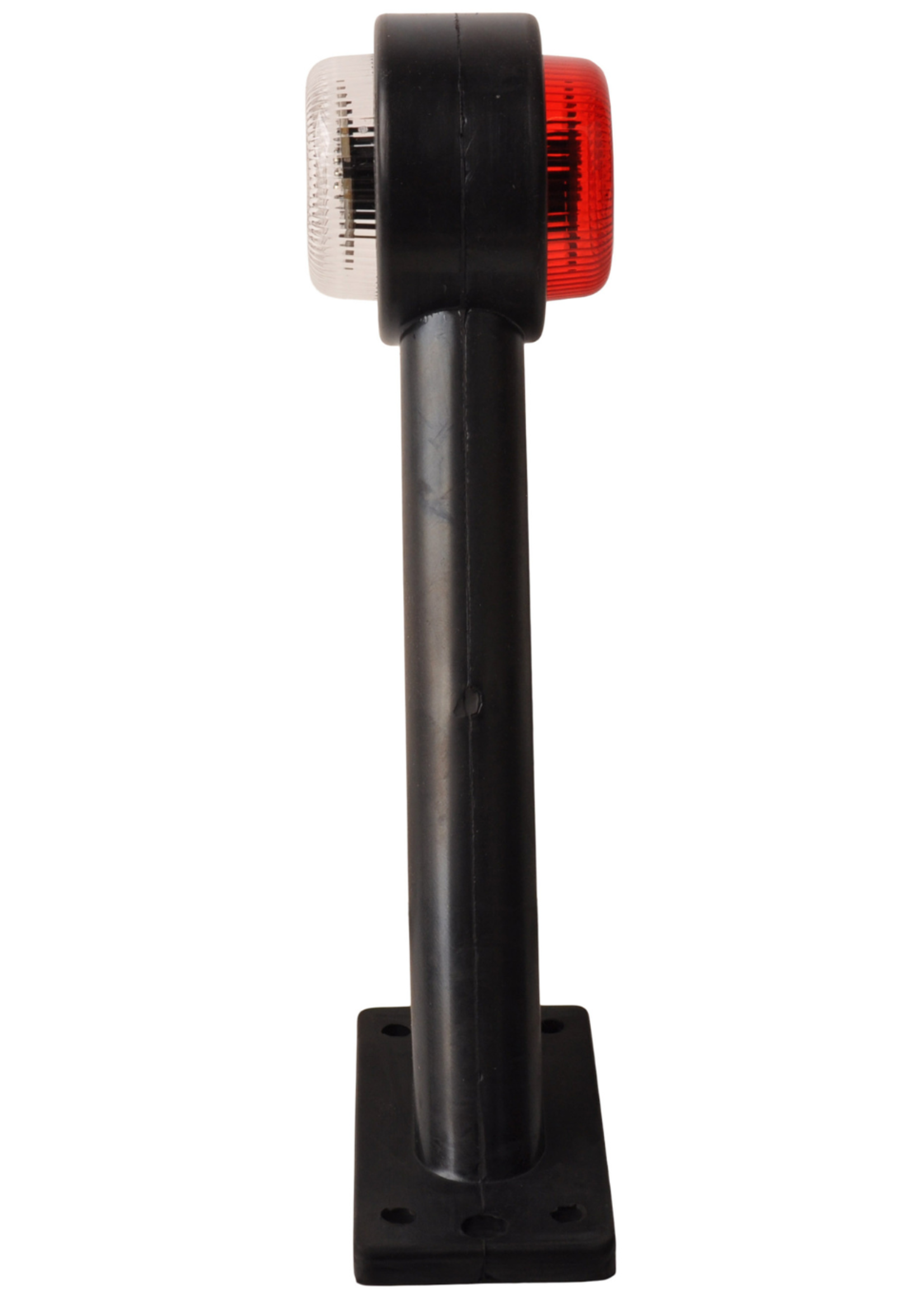 Cantonal Breedtelicht rood/wit - 45 graden - LED - 12/24 Volt