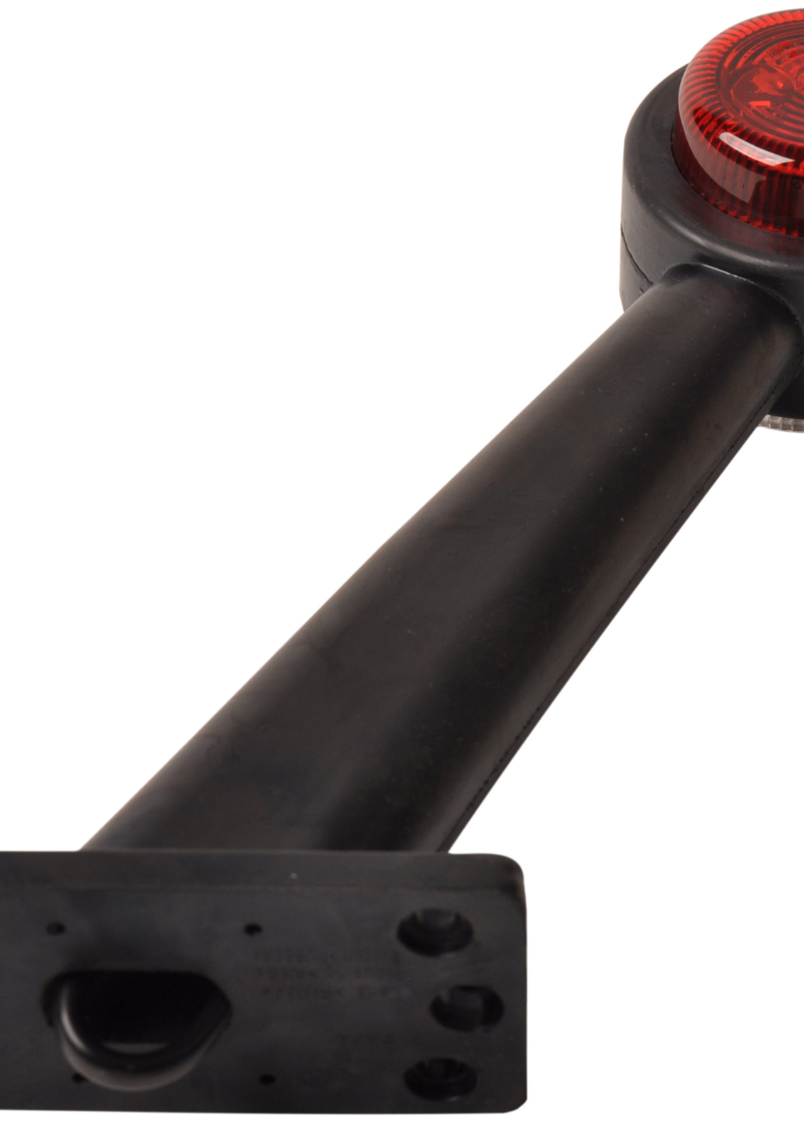 Cantonal Breedtelicht rood/wit - 45 graden - LED - 12/24 Volt