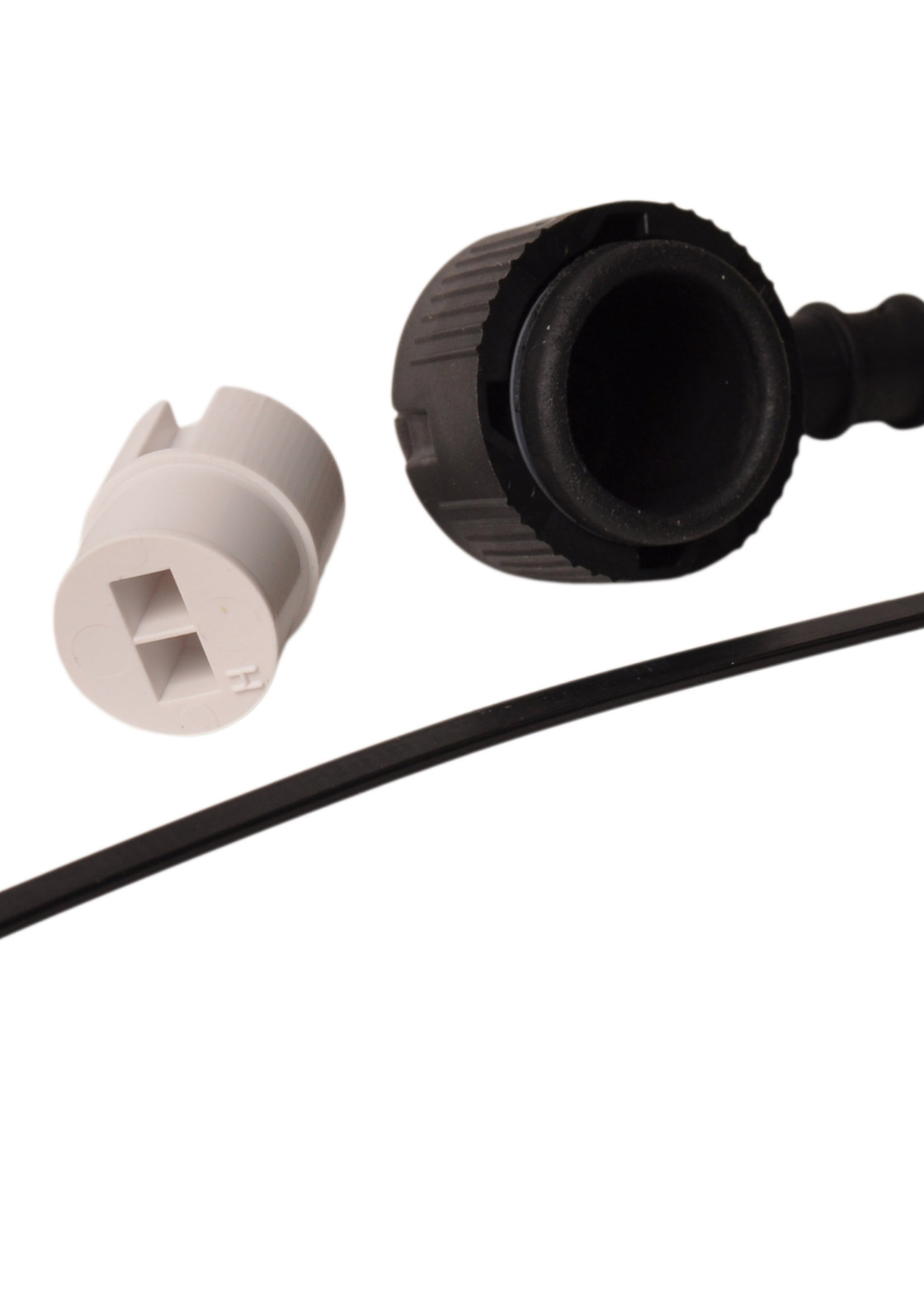 Aspock Aspock Flatpoint I LED connector - 24V - haaks