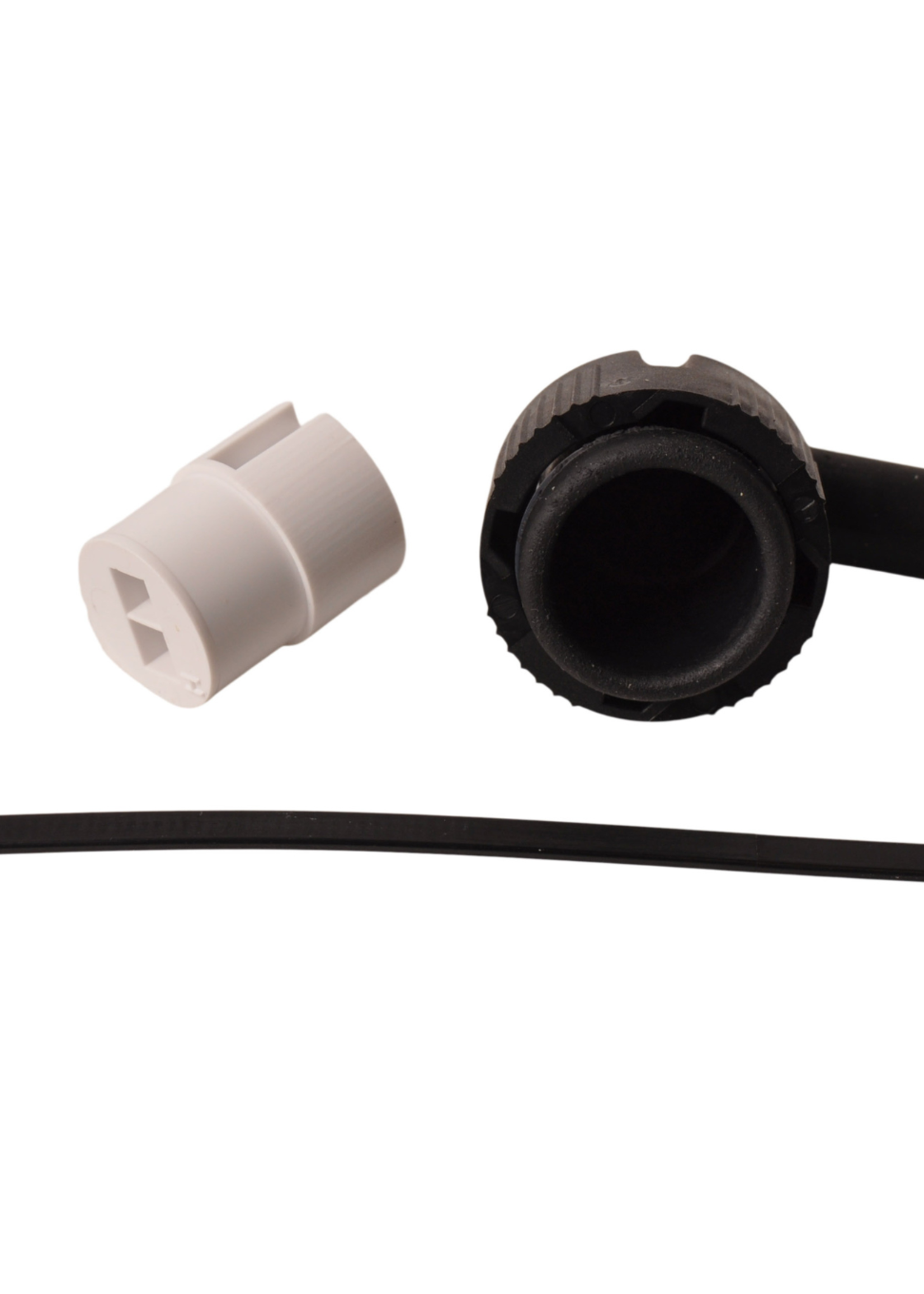 Aspock Aspock Flatpoint I LED connector - 24V - haaks