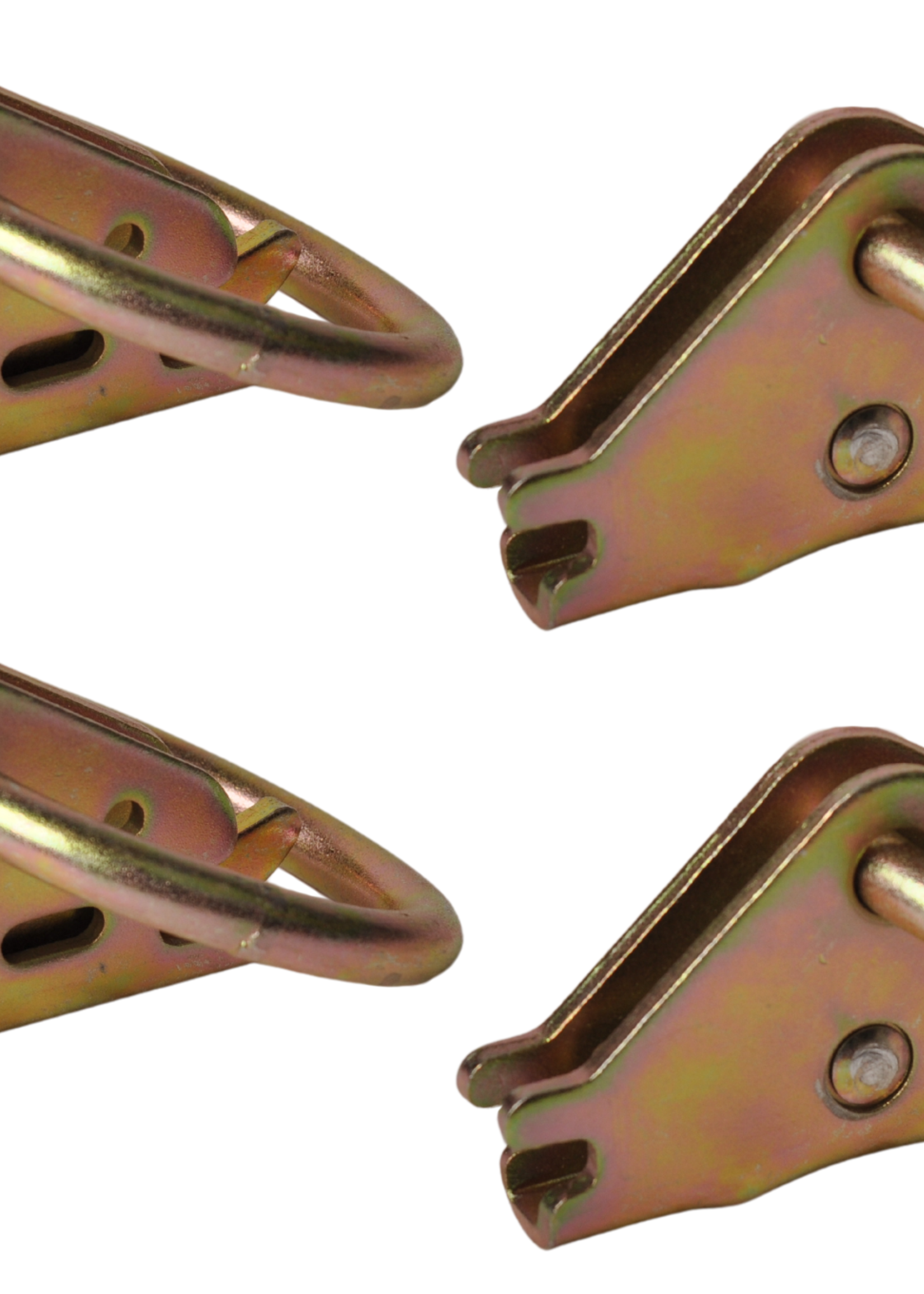 Cantonal Sjoroog voor bevestigingsrails 80x14 mm - set van 4 stuks