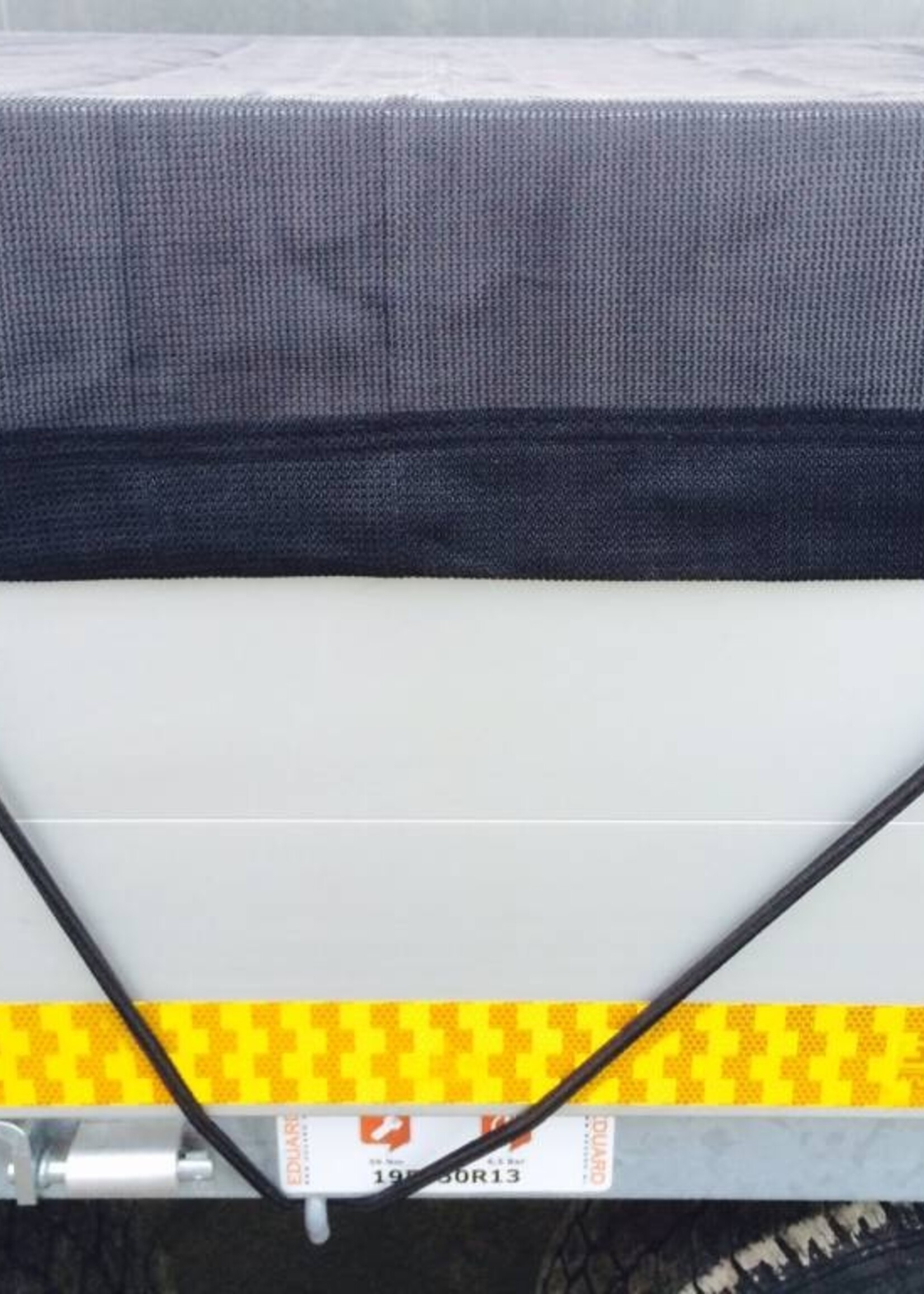 Cantonal Premium aanhangernet - gaasnet - 250x150 cm - inclusief elastiek rondom - UV bestendig