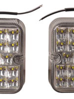 Cantonal Set van 2 achteruitrijlampen - 100x80x28 mm - LED