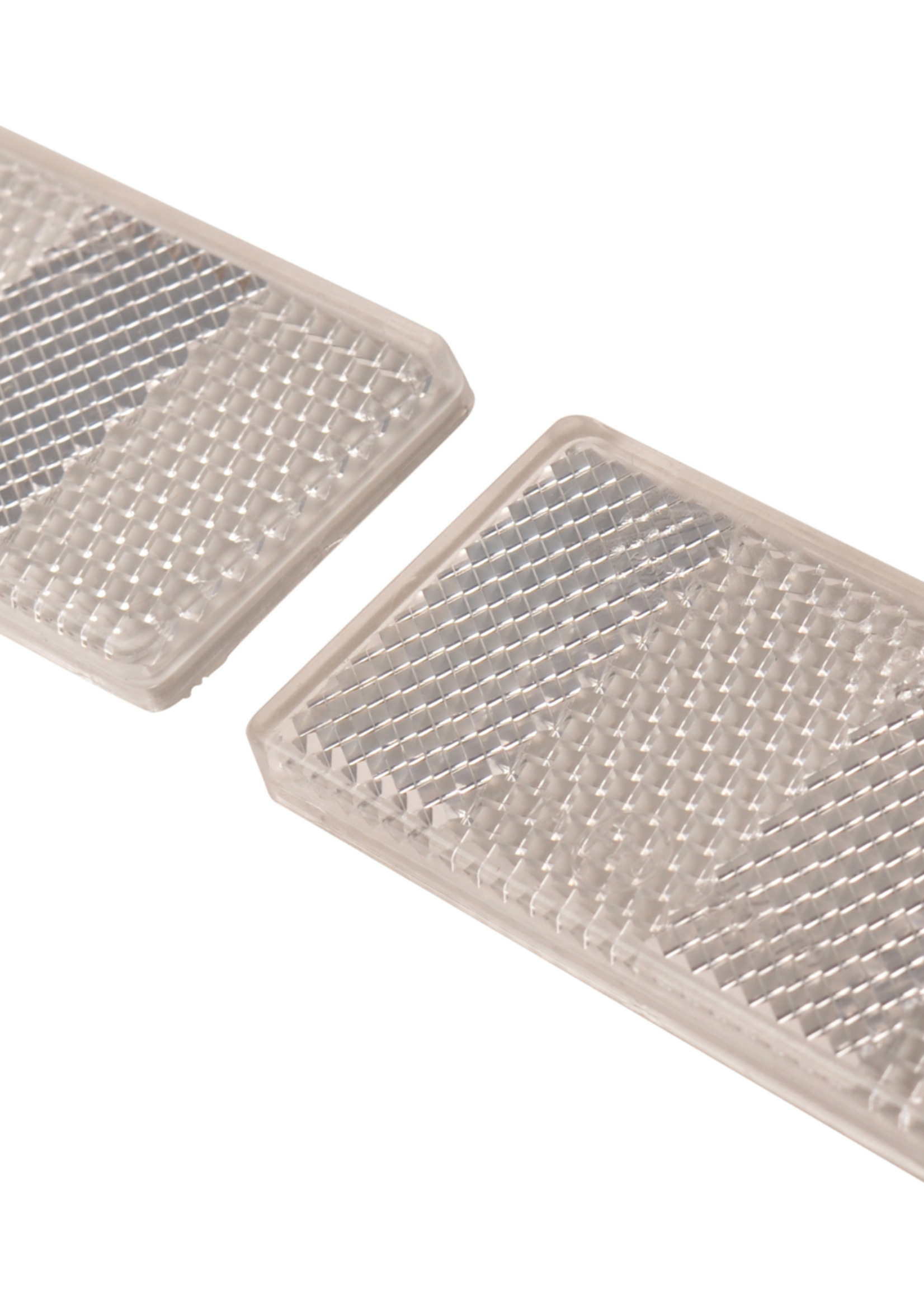 Cantonal Witte reflector 70x30 mm zelfklevend - set van 2 stuks