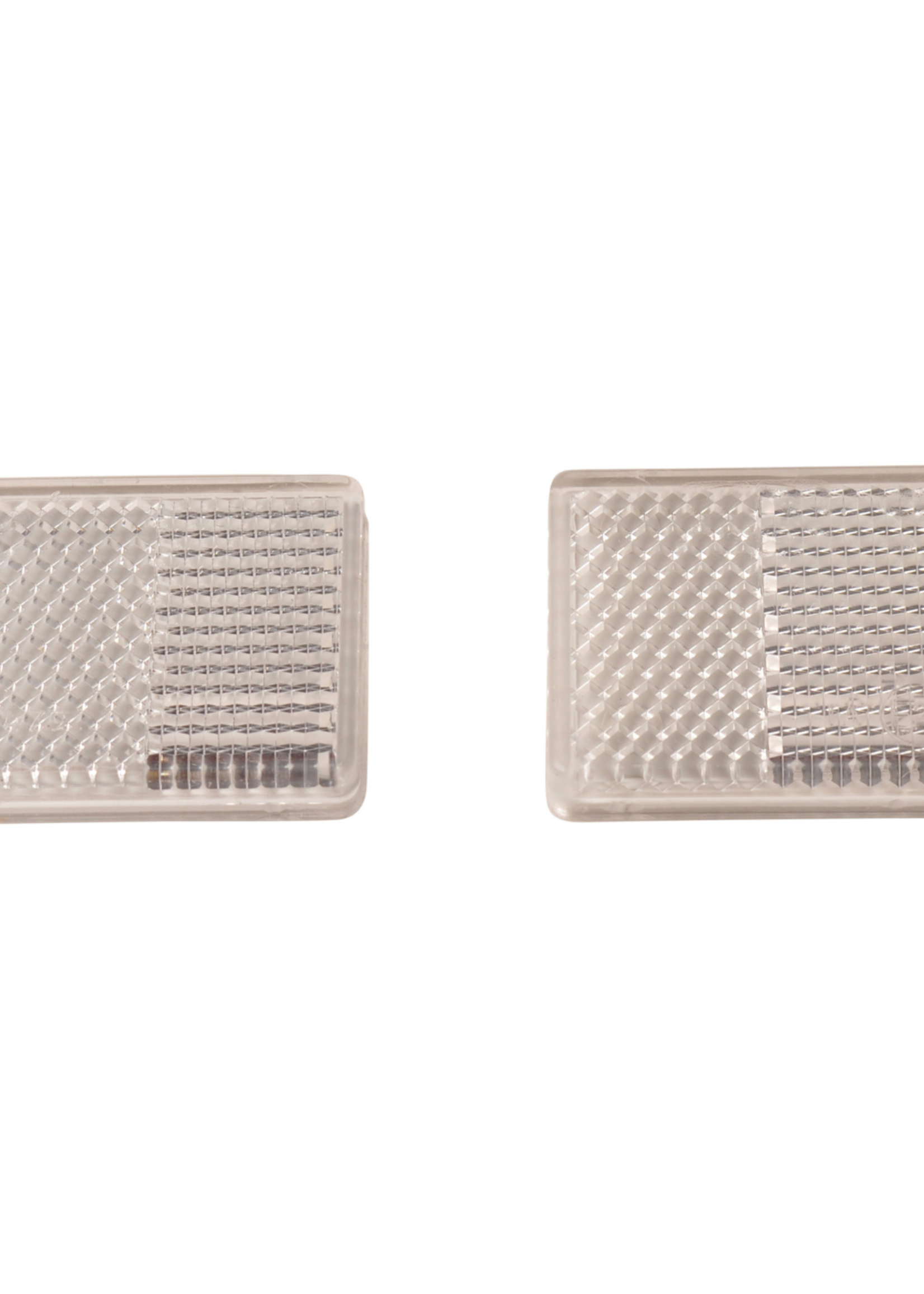 Cantonal Witte reflector 70x30 mm zelfklevend - set van 2 stuks