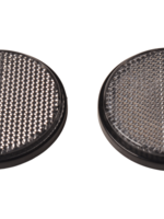 Cantonal Witte reflector 58 mm zelfklevend rond - 2 stuks