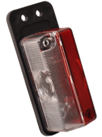 Radex Radex breedtelamp 925 - rood/wit - met houder