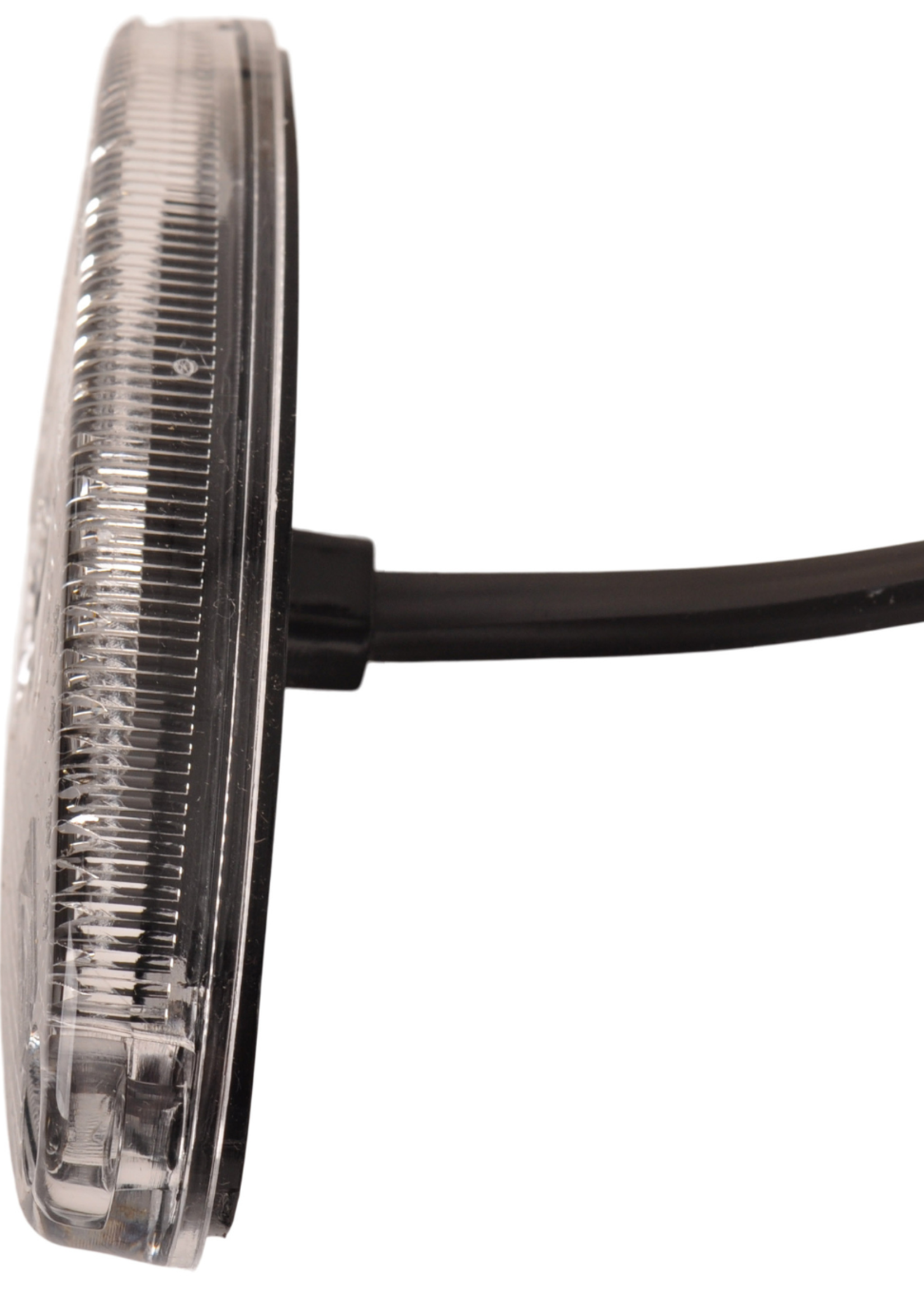 Aspock Aspock Flatpoint 2 - 12V- witte markeringslamp - connector aansluiting 50 cm DC kabel - LED