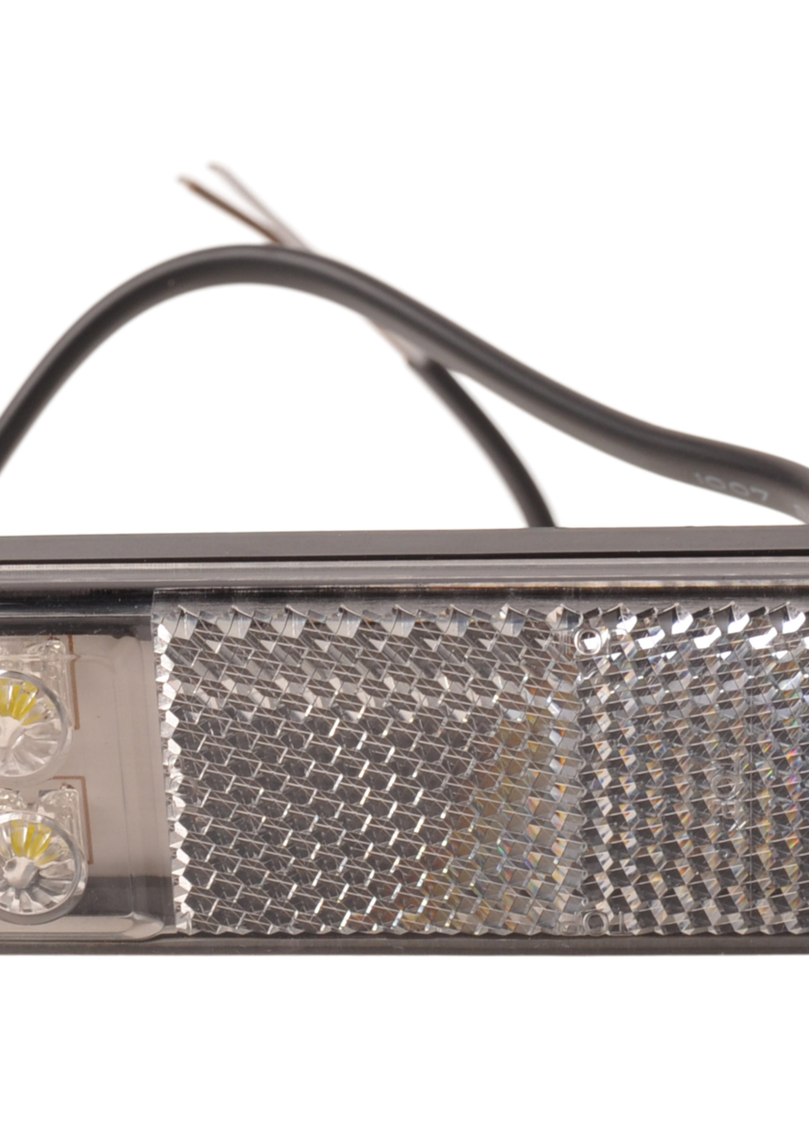ProPlus Rechthoekige witte markeringslamp - 2-aderige losse draad aansluiting - LED