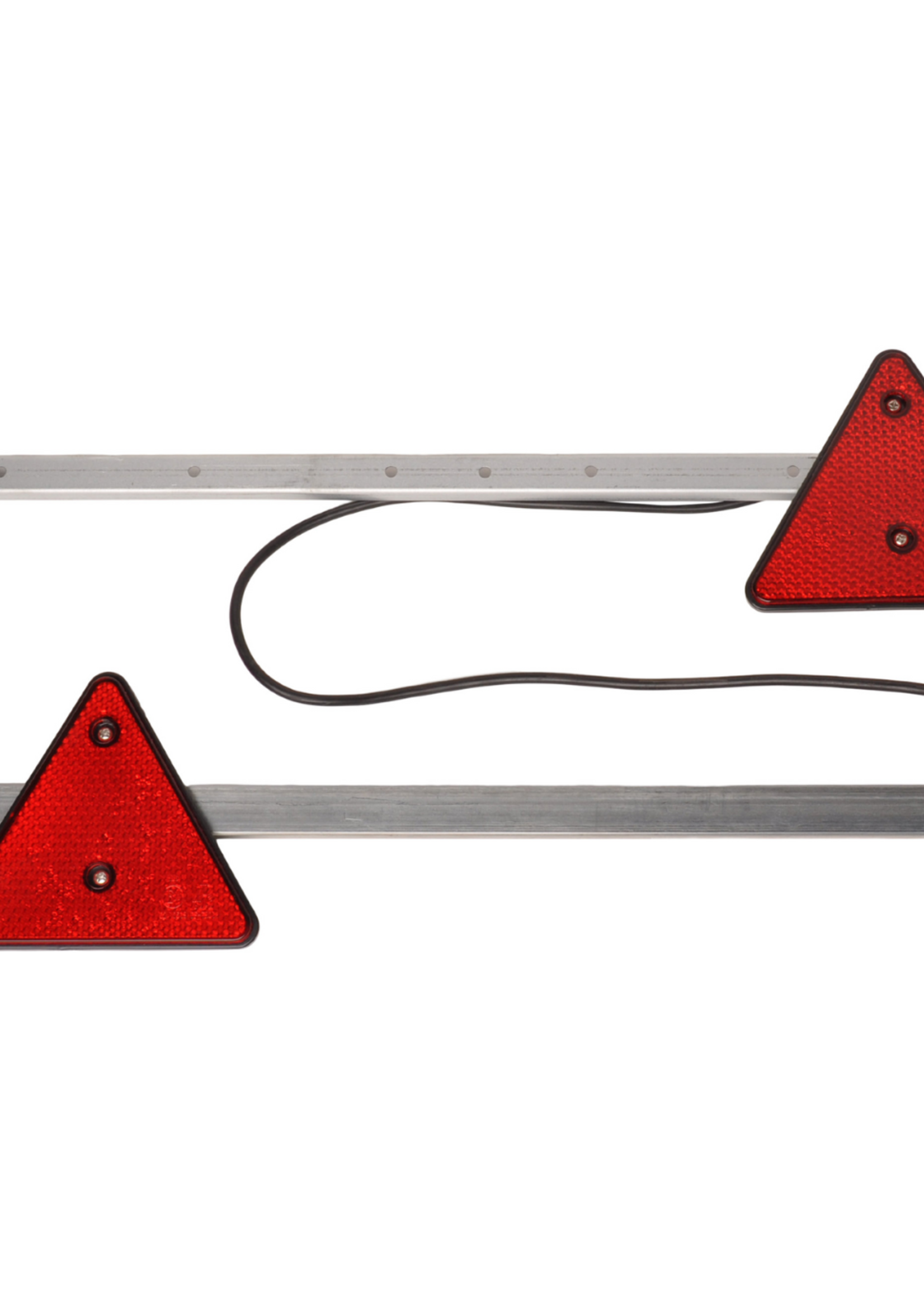 Cantonal LED verlichtingsbalk uitschuifbaar van 110 cm tot 160 cm - 7 polig - inclusief reflectoren