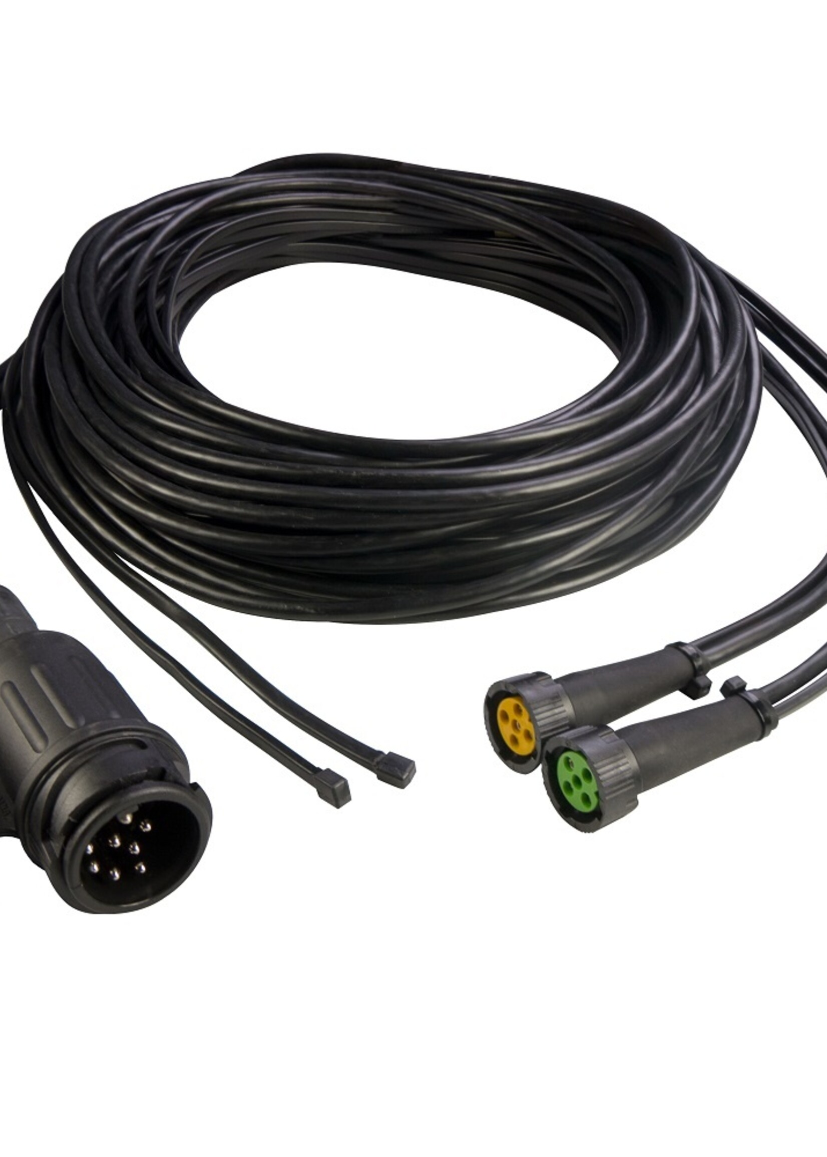Aspock Aspock hoofdkabel - 7  meter lang - 13-polig - voorzien van 2x 5-polige connector - inclusief aftakkingen 4,7 meter