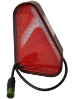 Aspock Aspock Earpoint LED rechts - 5 polige connector - 146x219x52,5 mm