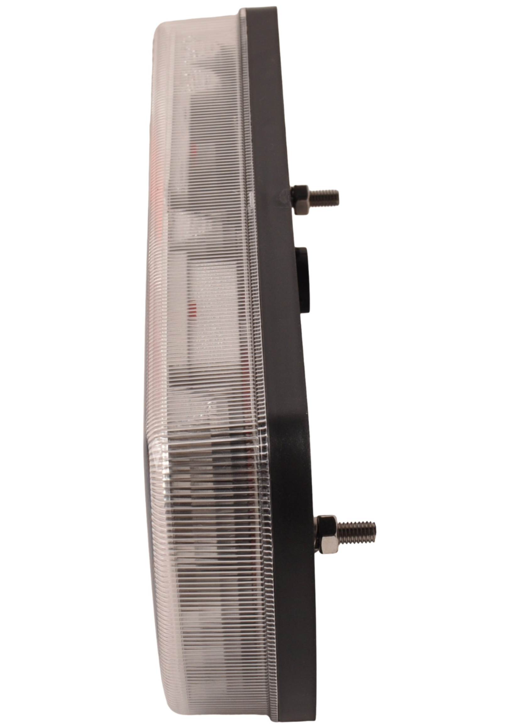 Cantonal Glotrac LED achterlicht rechts - 230x105x40 mm - inclusief achteruitrijverlichting en reflector