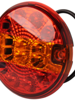 Cantonal LED achterlicht rond - 140x35 mm