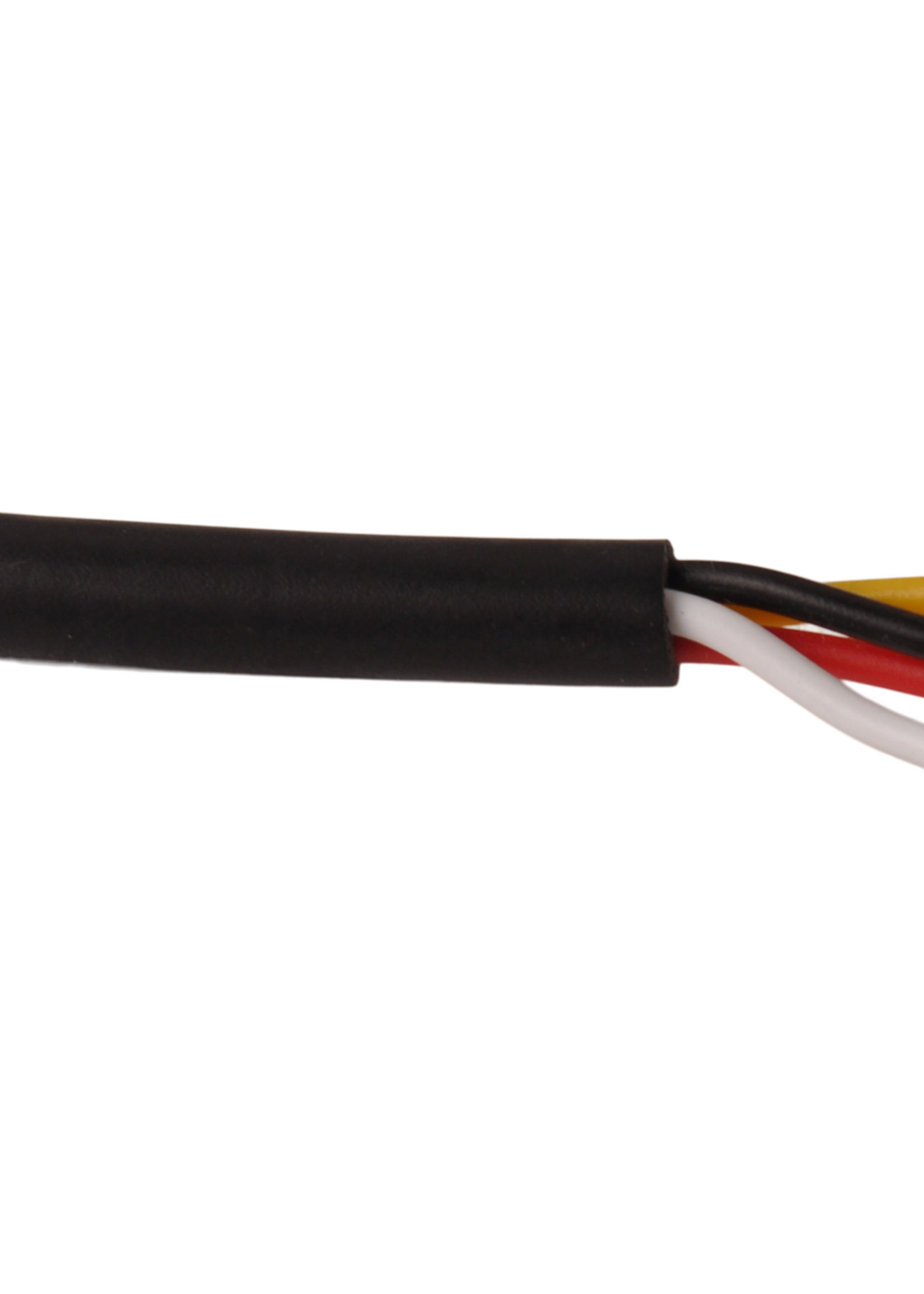 Cantonal LED achterlicht rond plat 140x35 mm - losse draad aansluiting
