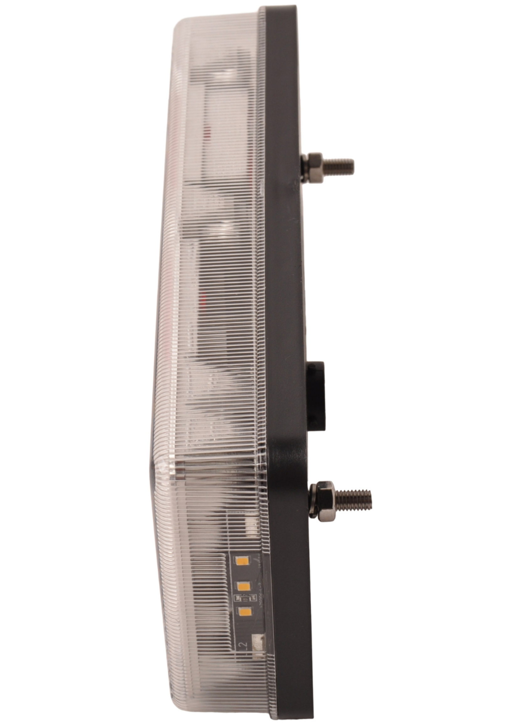 Cantonal Glotrac LED achterlicht links - 230x105x40 mm - inclusief mistlamp en reflector