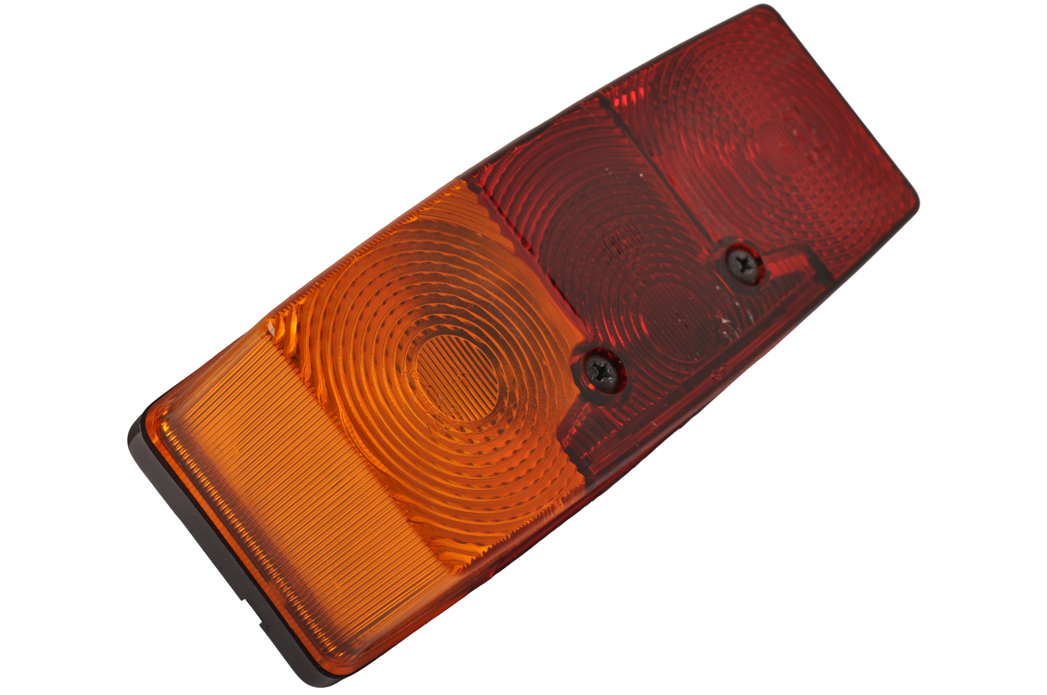 3 kamer achterlicht Links met kentekenverlichting 158x64x51 mm