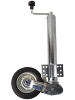 Neuswiel aanhanger 60 mm rond opklapbaar