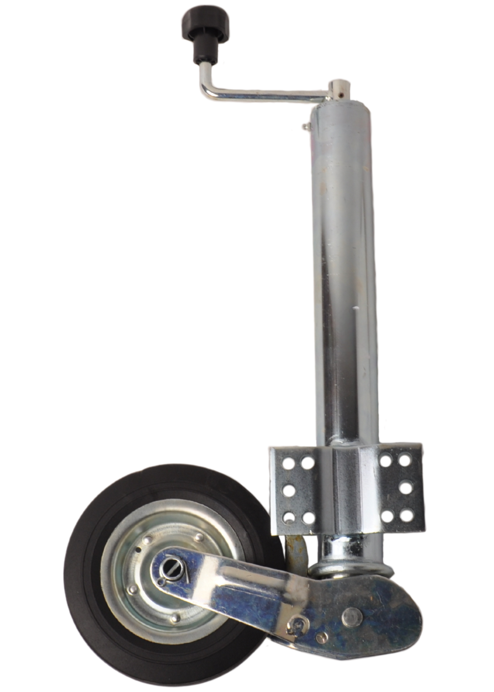 Neuswiel voor aanhanger 60 mm rond automatisch opklapbaar