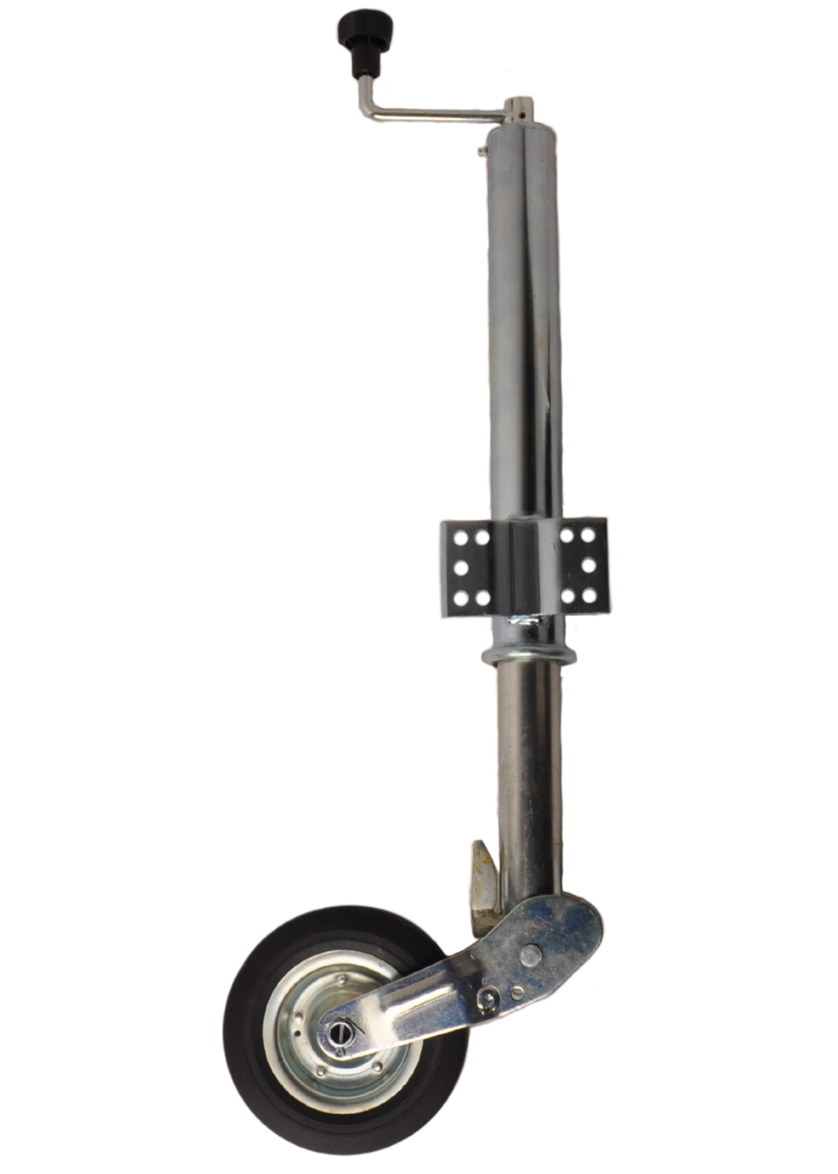 Neuswiel voor aanhanger 60 mm rond automatisch opklapbaar
