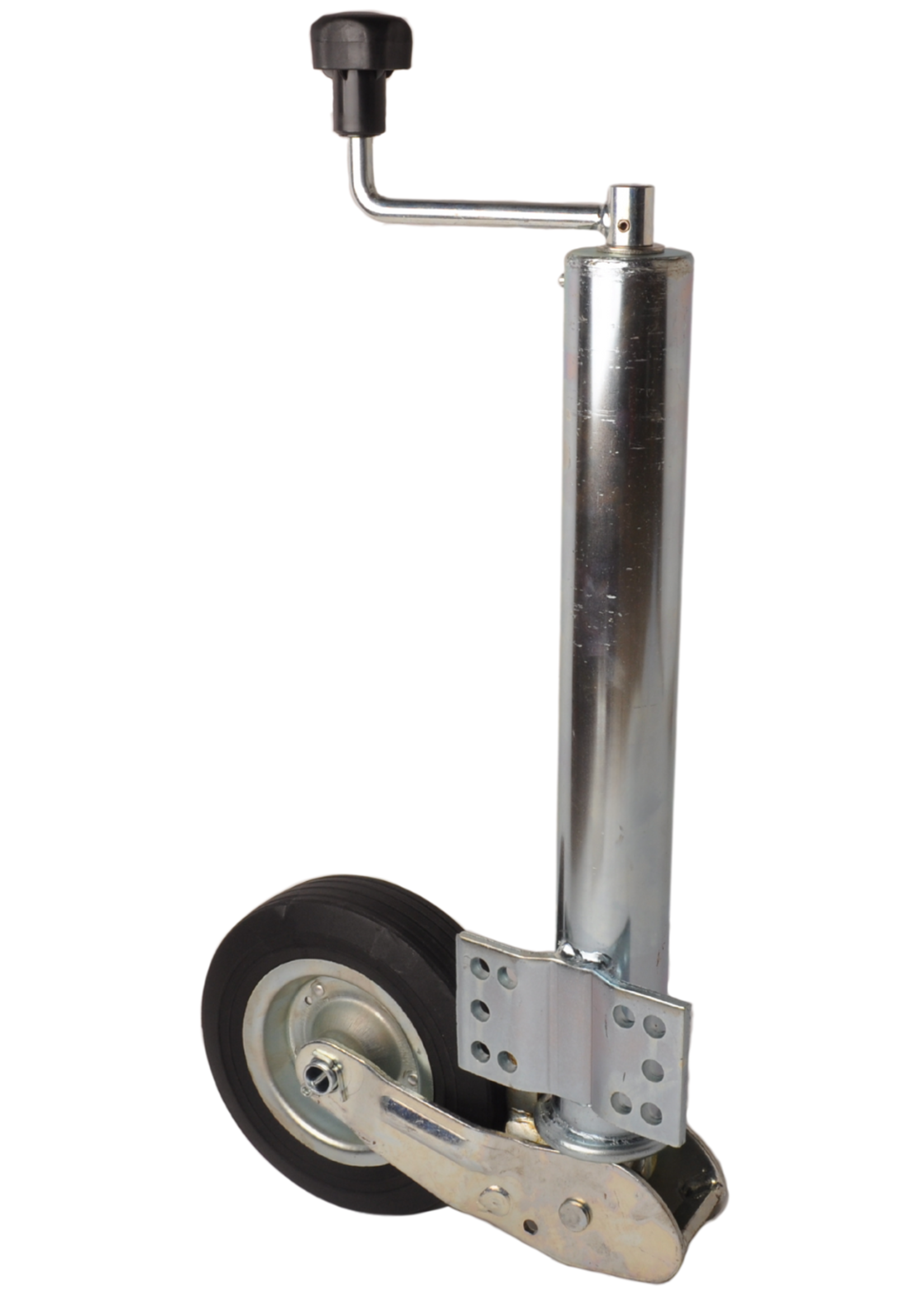 Neuswiel voor aanhanger 60 mm rond automatisch opklapbaar