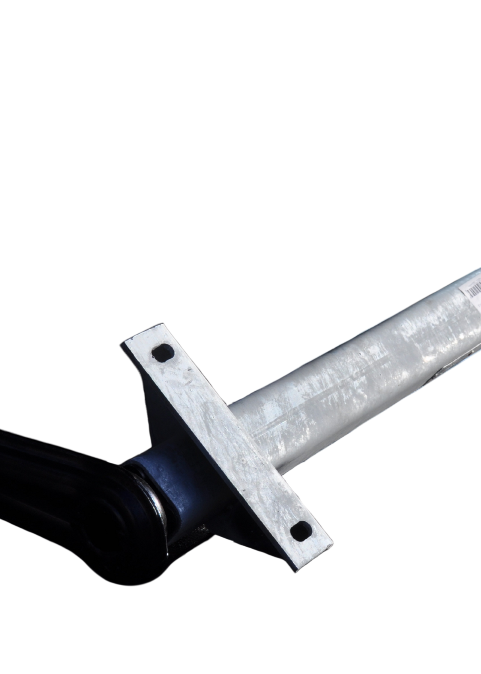 Cantonal Ongeremde torsie as - padmaat 1100 mm - flensmaat 1550 mm - 750 kg - 4x100