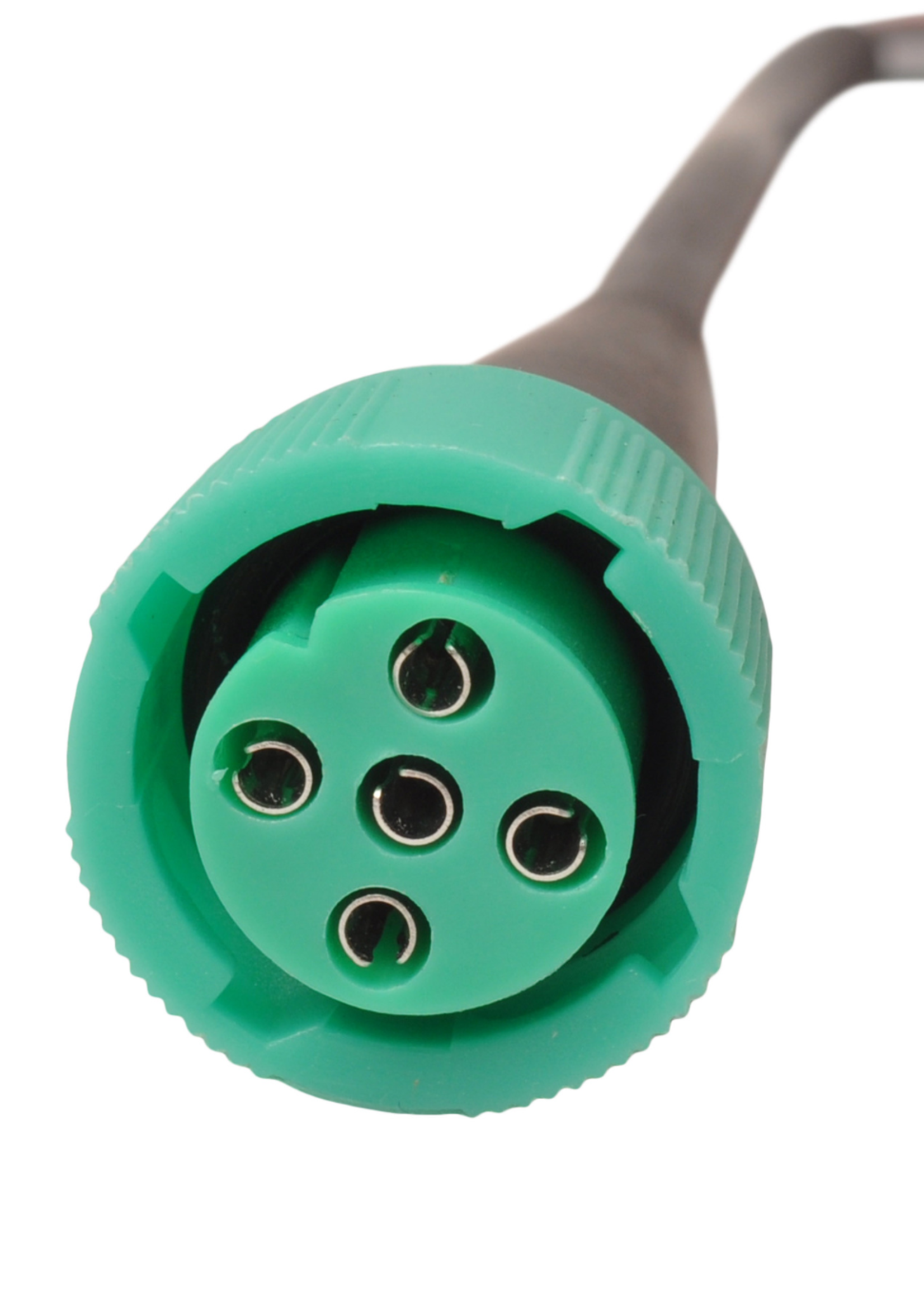 Aspock Aspock connectoren links (geel) en rechts (groen)