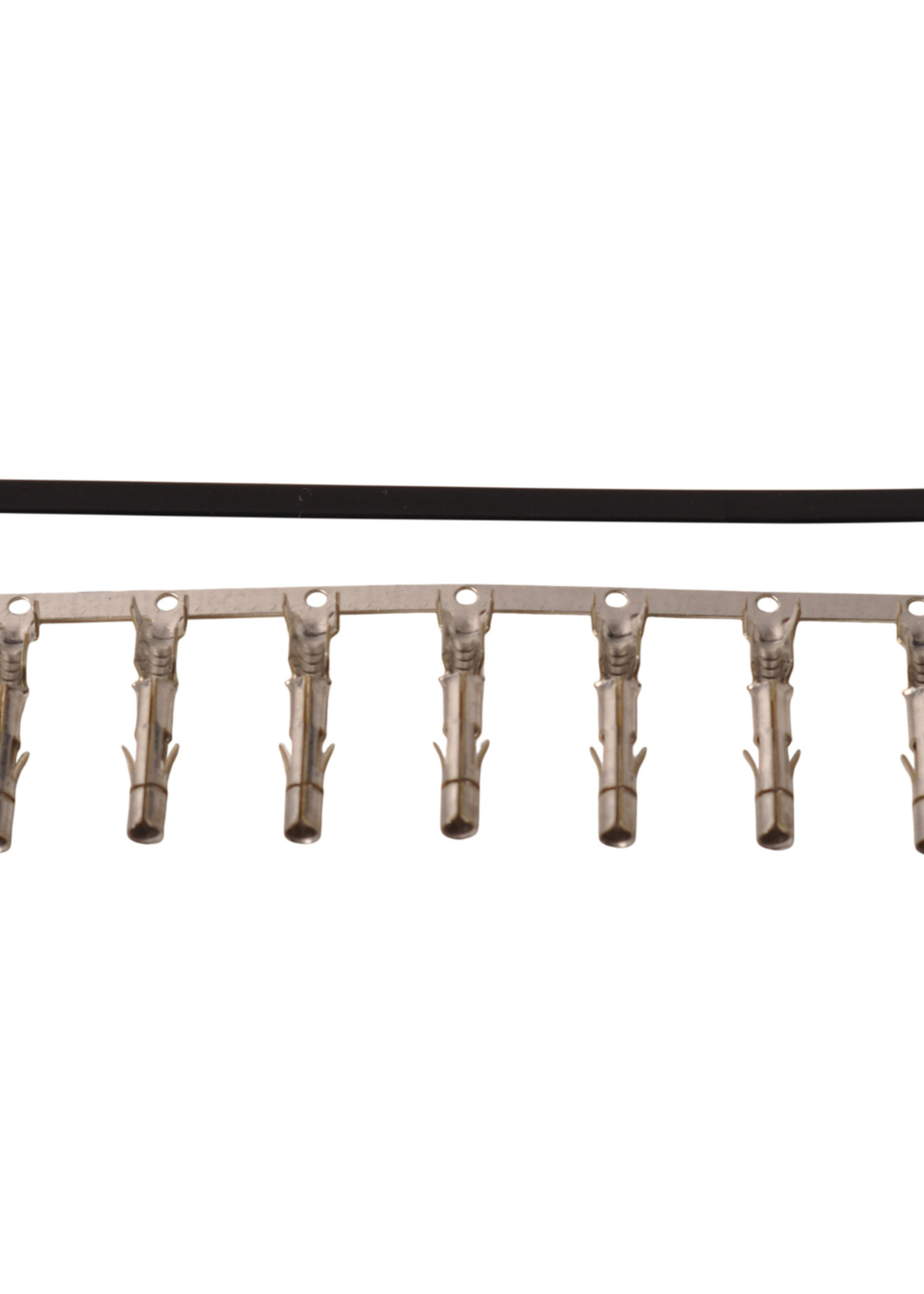 Aspock Aspock connector links - 8 pins/aderig - geel