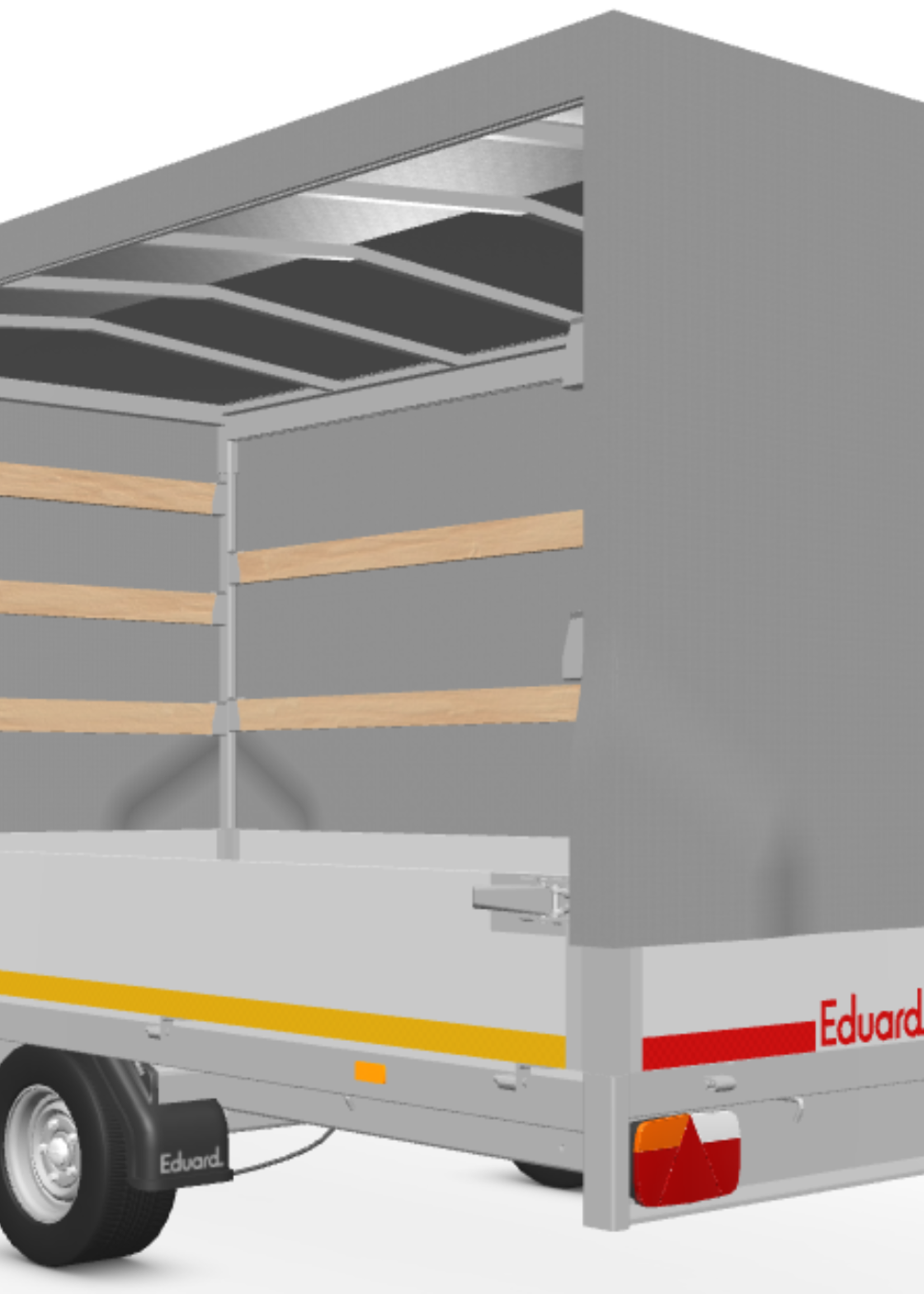 Eduard Complete Eduard huif met schuifzeil - doek en stellage - 310x180 cm - diverse hoogtes en kleuren beschikbaar