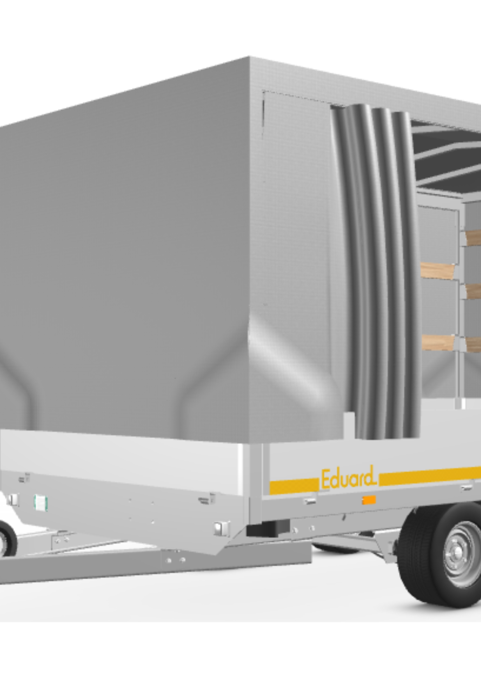 Eduard Complete Eduard huif met schuifzeil - doek en stellage - 330x180 cm - diverse hoogtes en kleuren beschikbaar