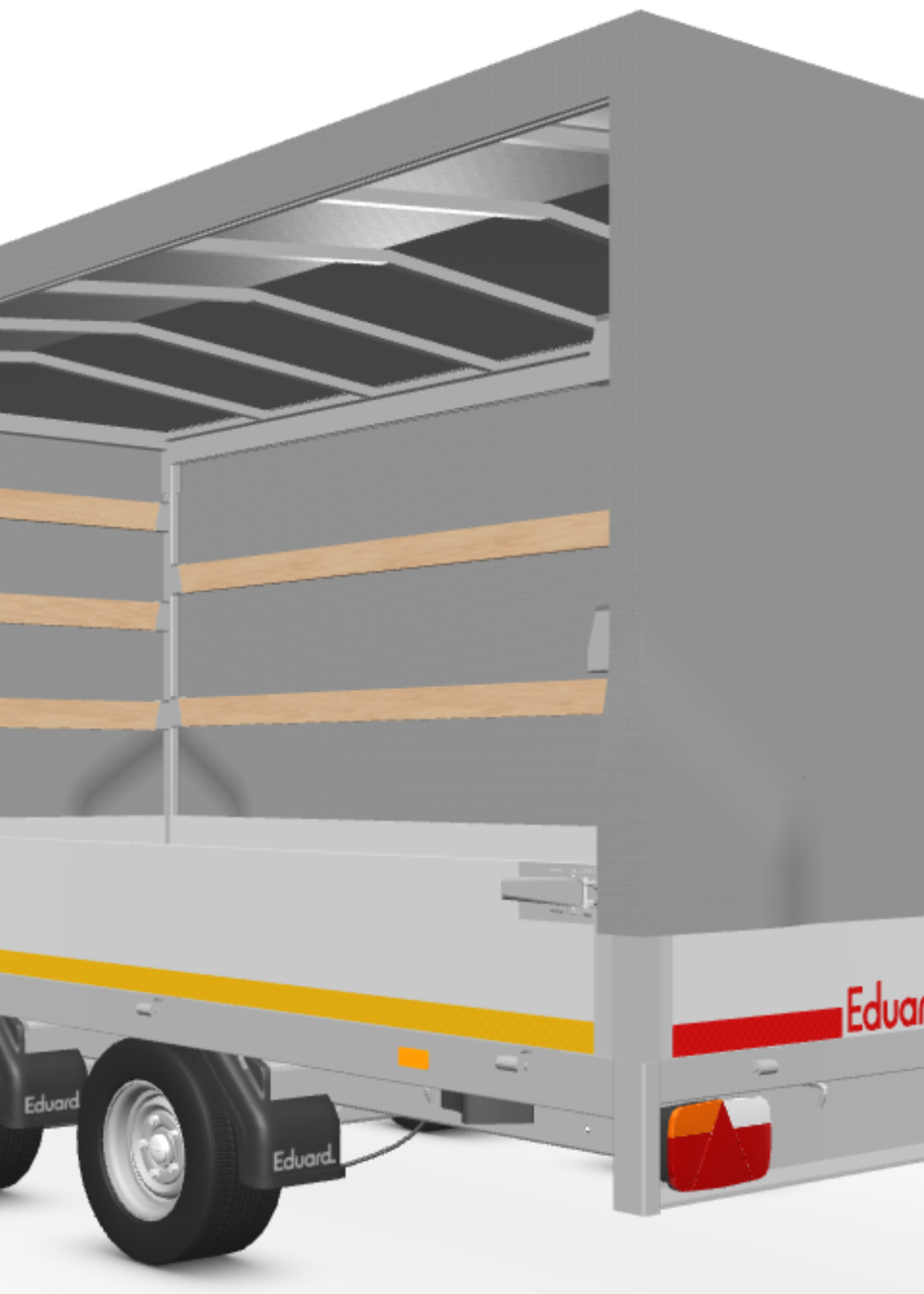 Eduard Complete Eduard huif met schuifzeil - doek en stellage - 356x180 cm - diverse hoogtes en kleuren beschikbaar