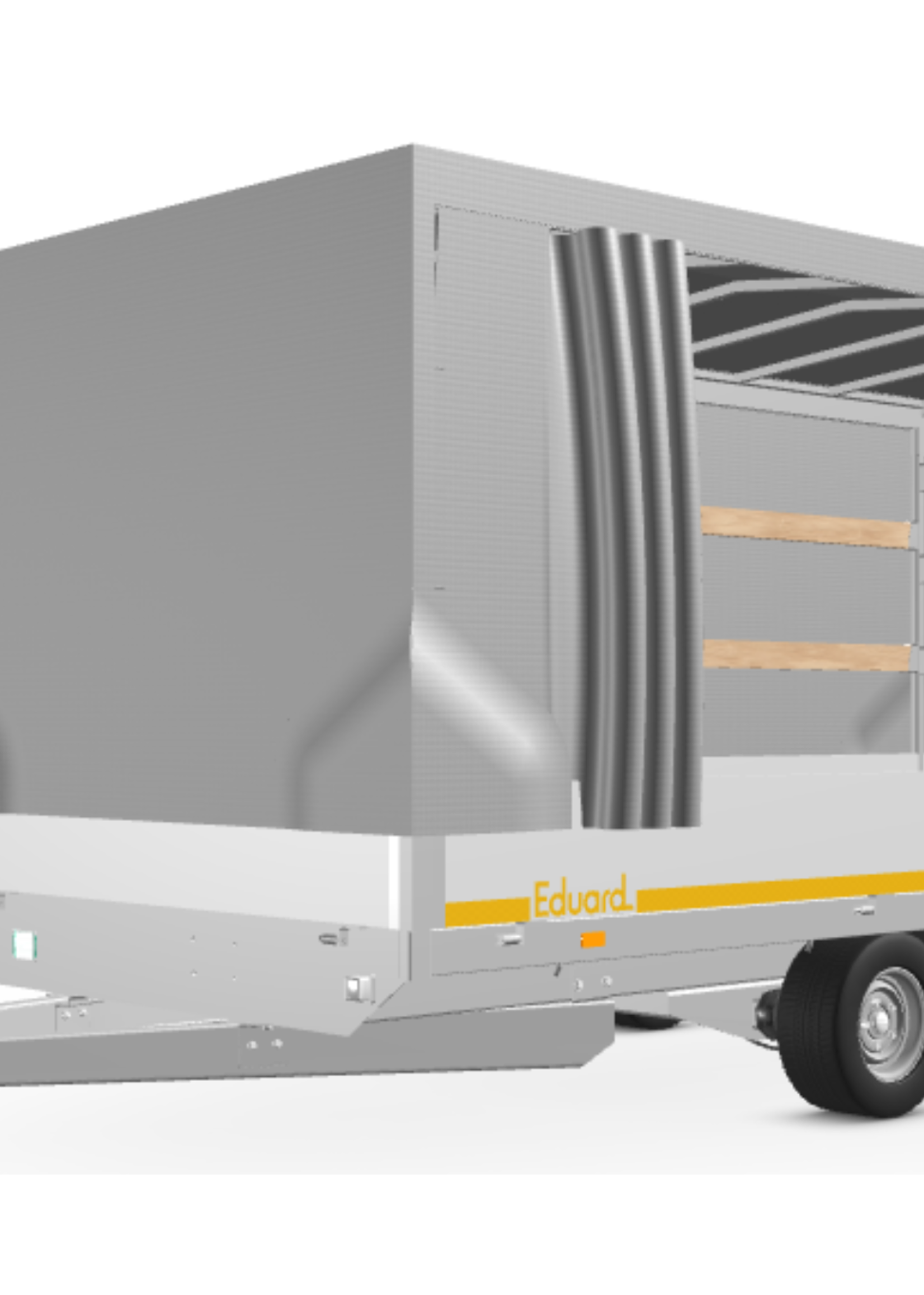 Eduard Complete Eduard huif met schuifzeil - doek en stellage - 406x180 cm - diverse hoogtes en kleuren beschikbaar