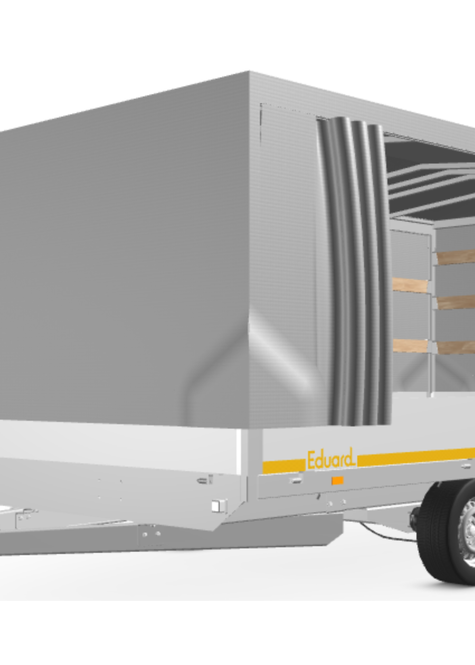 Eduard Complete Eduard huif met schuifzeil - doek en stellage - 406x220 cm - diverse hoogtes en kleuren beschikbaar