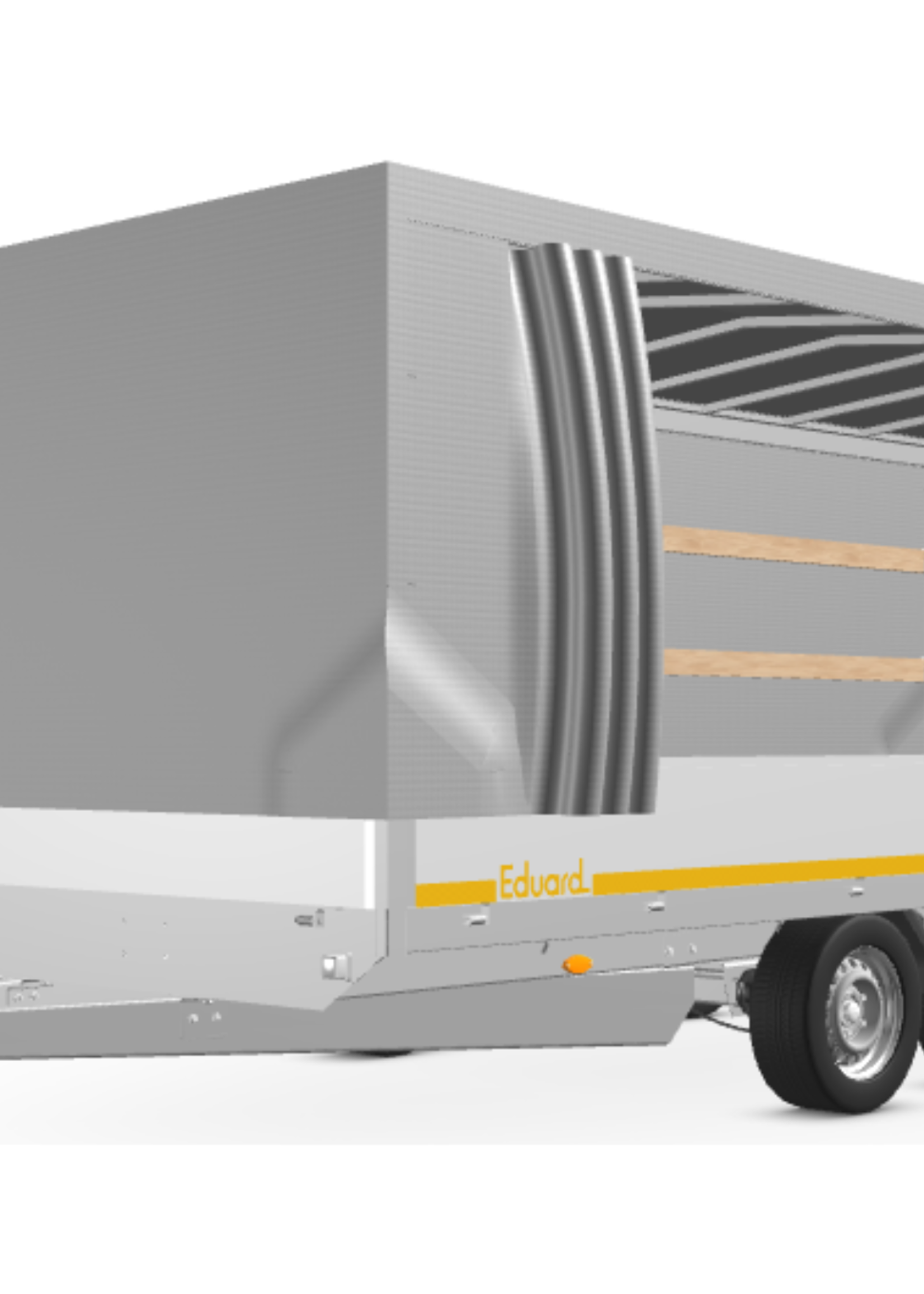 Eduard Complete Eduard huif met schuifzeil - doek en stellage - 506x200 cm - diverse hoogtes en kleuren beschikbaar