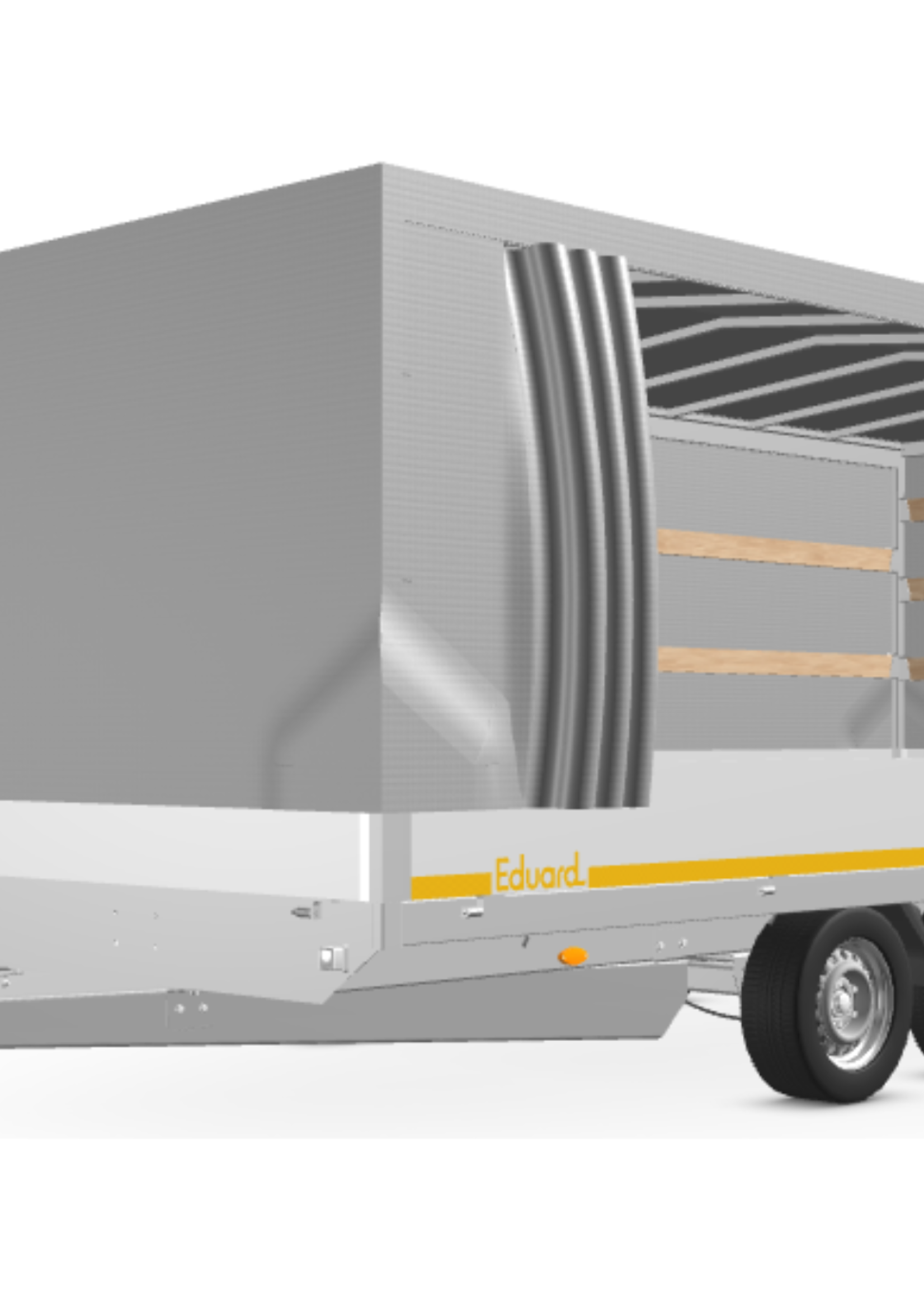 Eduard Complete Eduard huif met schuifzeil - doek en stellage - 506x220 cm - diverse hoogtes en kleuren beschikbaar