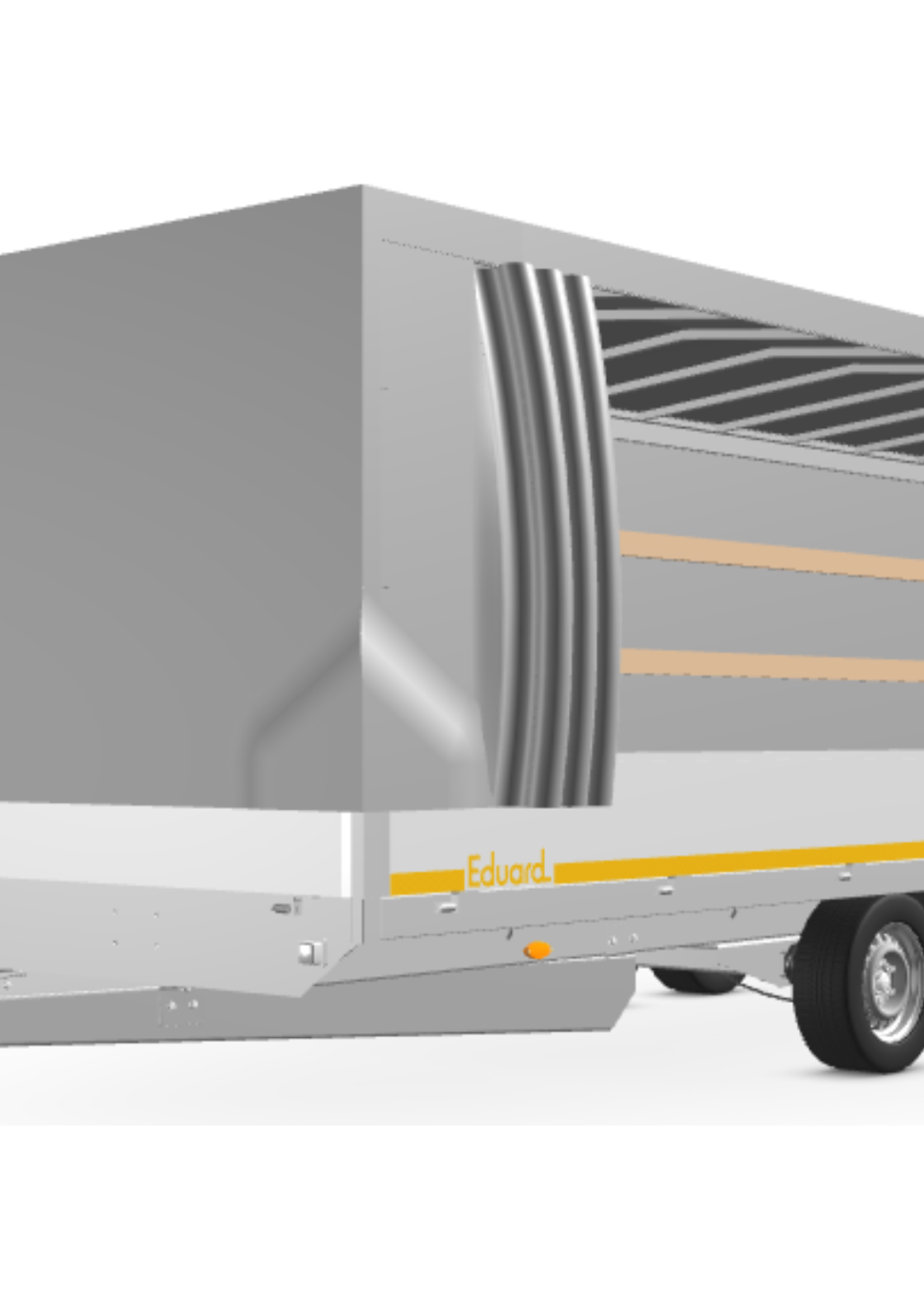 Eduard Complete Eduard huif met schuifzeil - doek en stellage - 606x200 cm - diverse hoogtes en kleuren beschikbaar