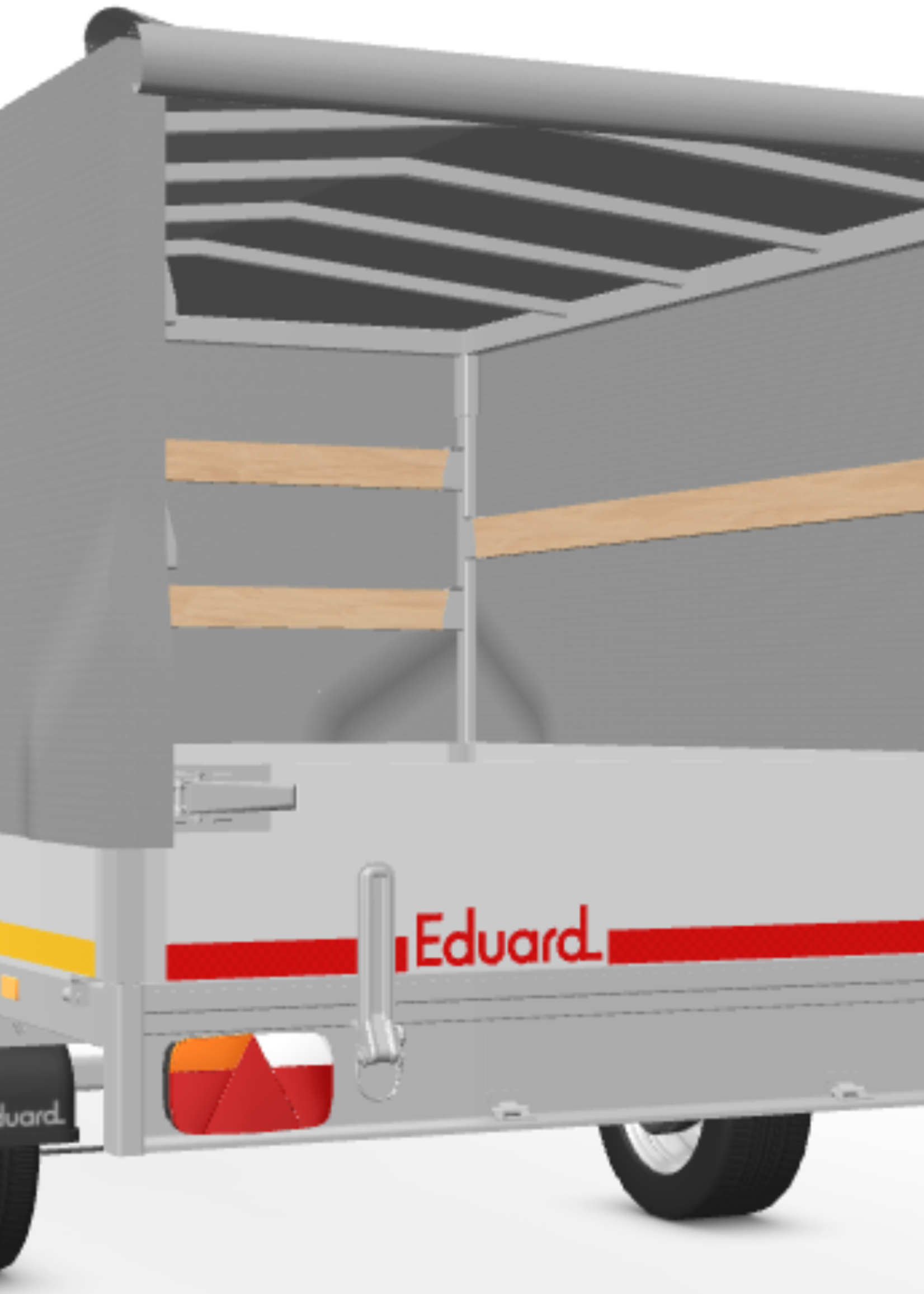 Eduard Complete Eduard huif - doek en stellage - 256x150 cm - diverse hoogtes en kleuren beschikbaar