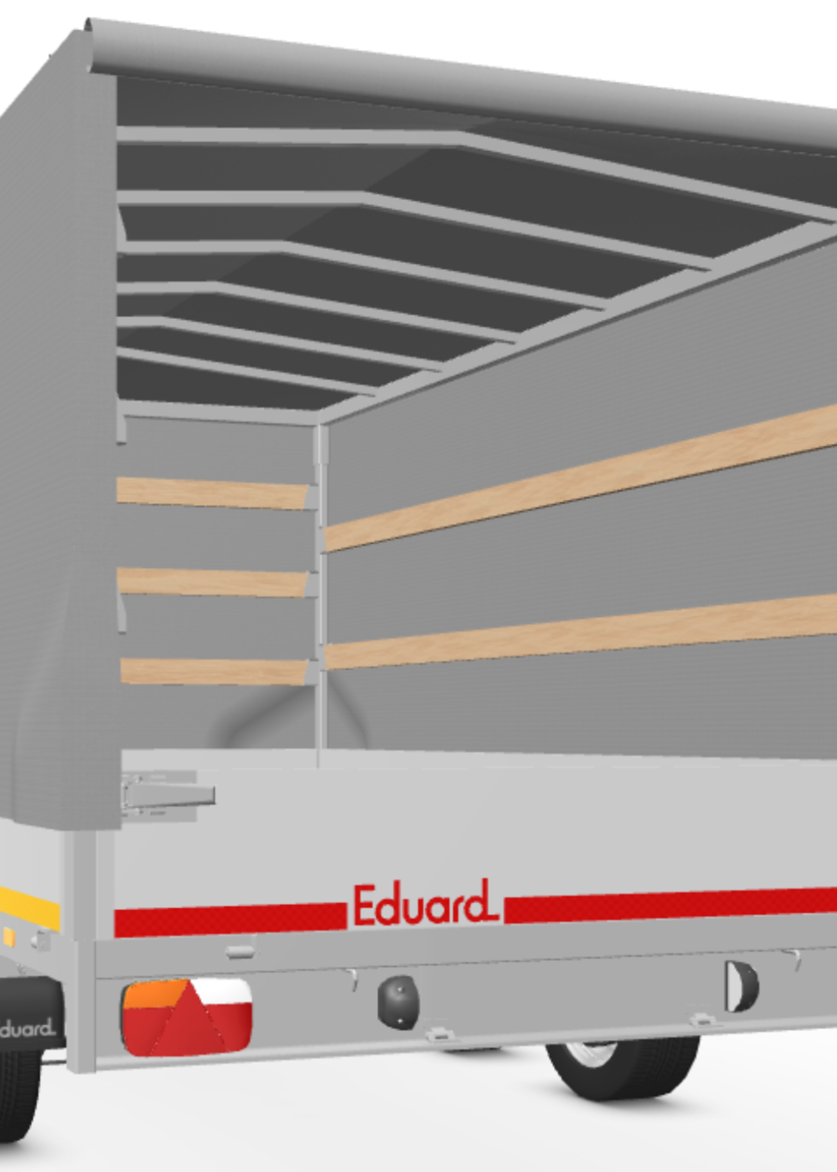 Eduard Complete Eduard huif - doek en stellage - 356x200 cm - diverse hoogtes en kleuren beschikbaar